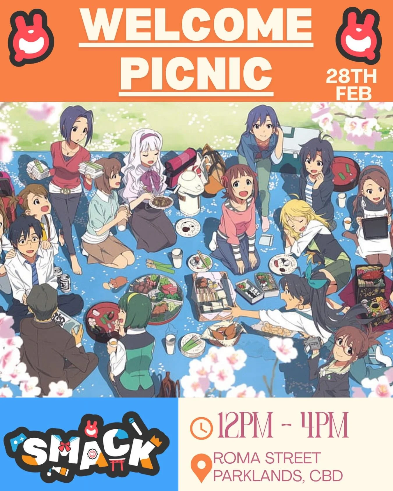 Tomorrow we have our Welcome Picnic! 

Come to our Sem 1 Welcome Picnic and enjoy a day with everyone complete with food and games. 

We will be cooking up sausages for everyone, but bringing your own other snacks/food to share would be appreciated! 