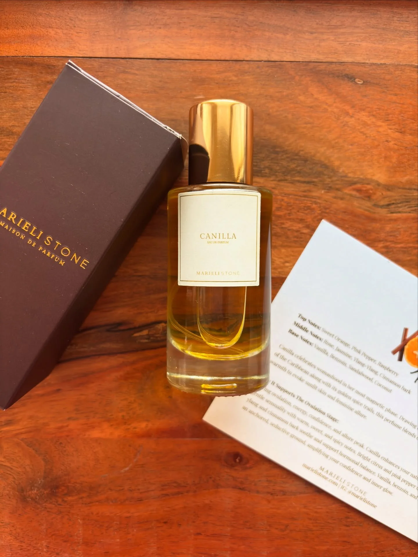 Canilla is warmth on skin&hellip; a slow burn of sweetness, spice, and quiet allure. ✨
Soft cinnamon melts into creamy vanilla, wrapping you in something intimate, comforting, and unforgettable. 🤎

There&rsquo;s still time to make Canilla part of yo