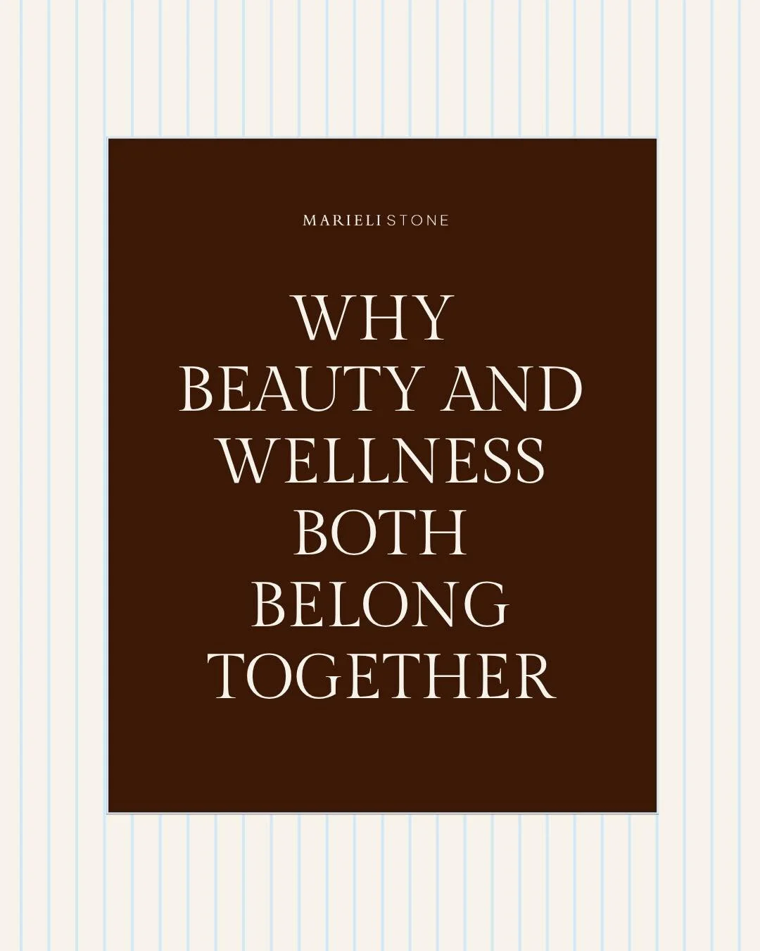Beauty that cares for more than what you see. 🤎
When beauty and wellness come together, your rituals become more intentional and meaningful.
Seeing beauty differently at Marieli Stone. 

#finefragrance #beautywithpurpose #beautyandwellness #femaleho