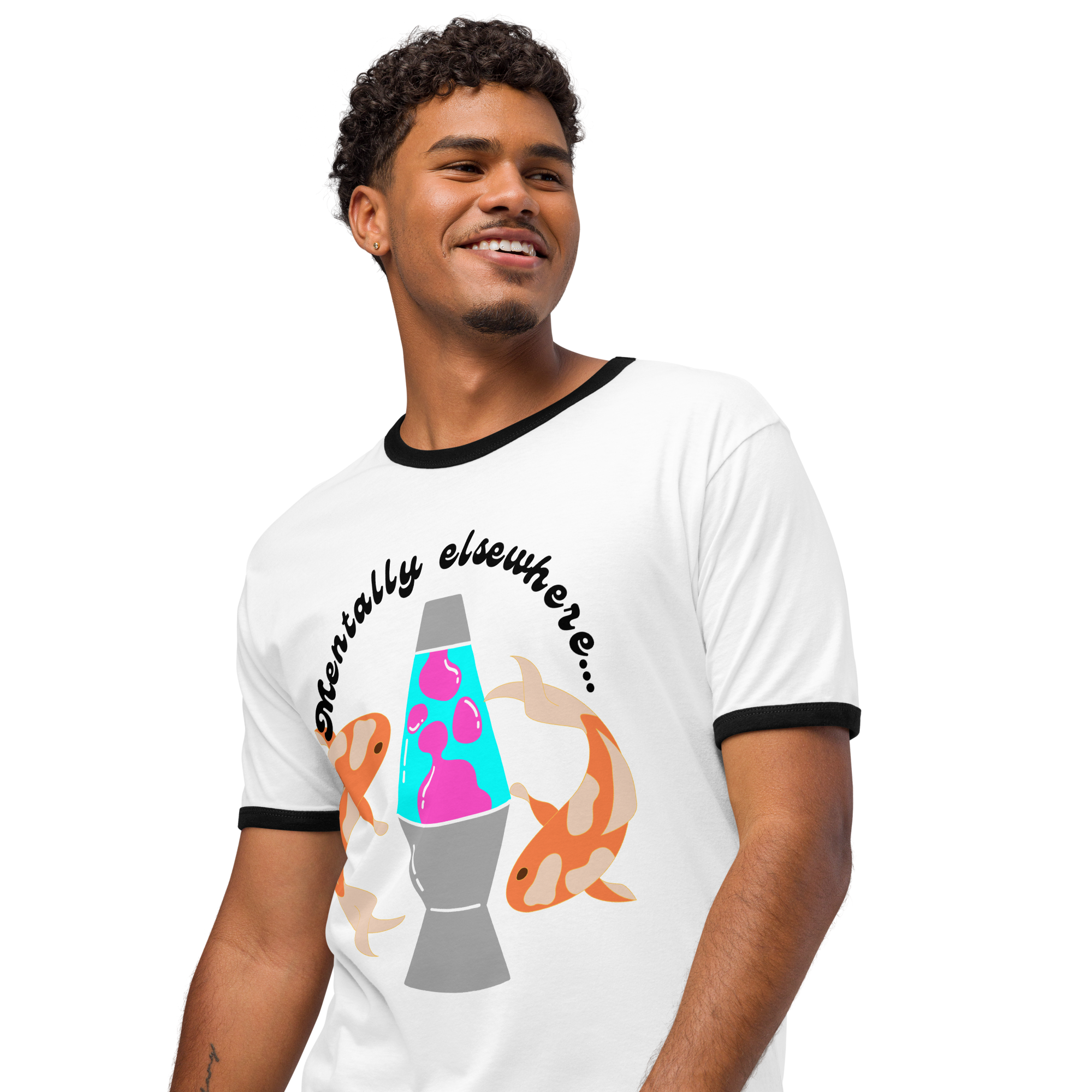 MENTALLY ELSEWHERE LAVA LAMP TEE