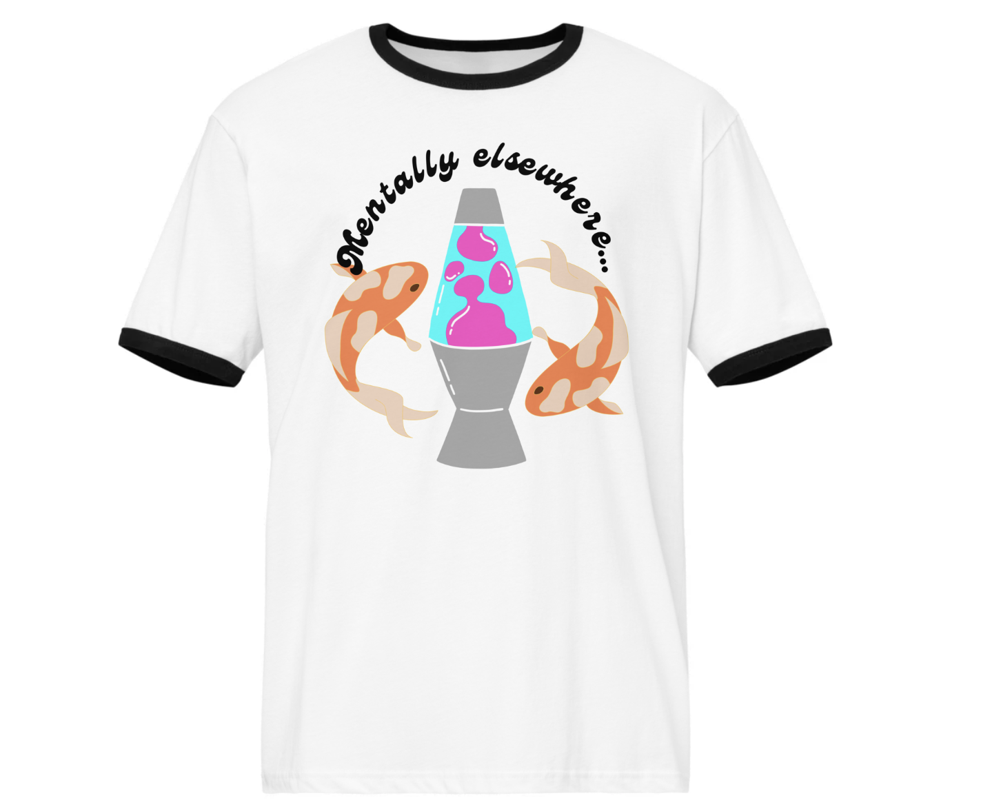 MENTALLY ELSEWHERE LAVA LAMP TEE