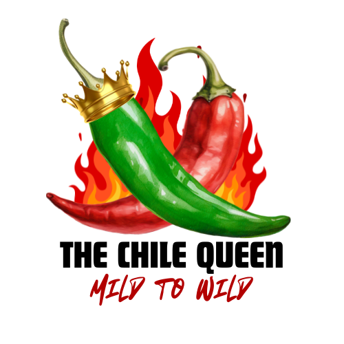 Vibrant, custom product labels and food packaging stickers for 'The Chile Queen' in Grand Junction, CO, printed with high-resolution Xerox quality.