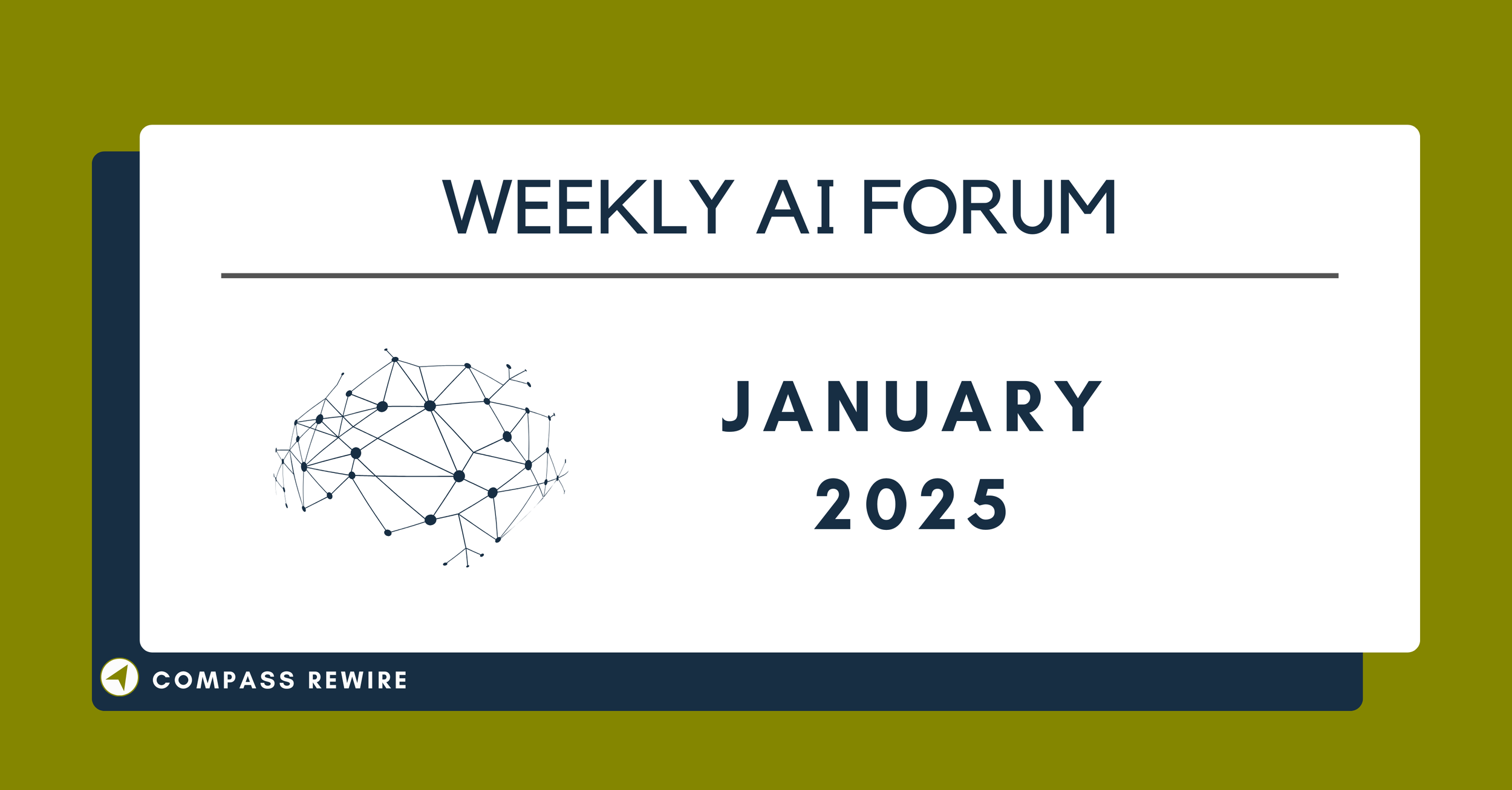 Weekly AI Forum Kickoff