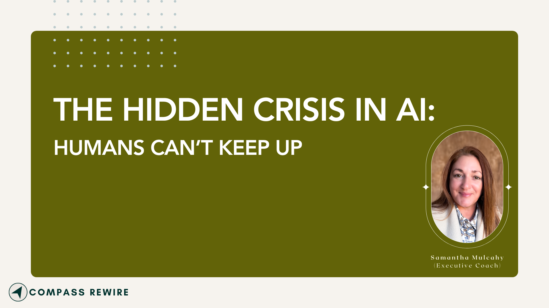 [CHIEF] The Hidden Crisis in AI: Humans Can’t Keep Up