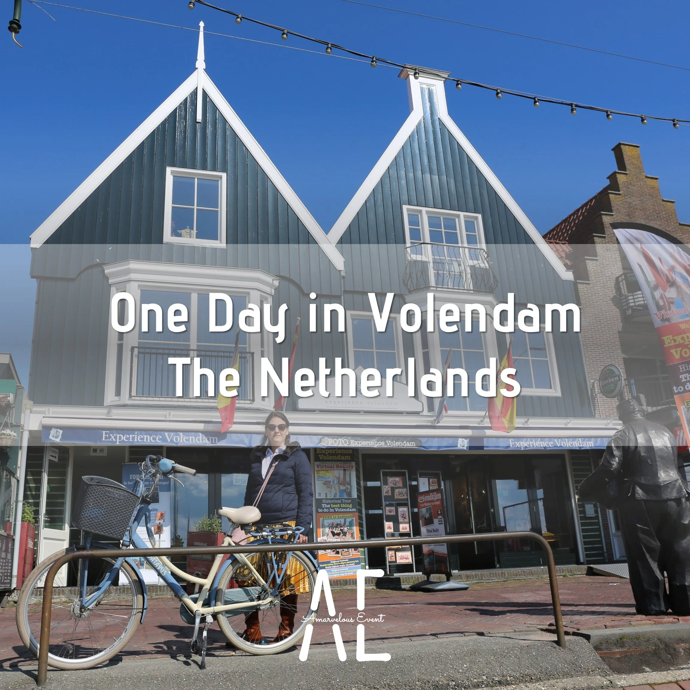 One Day in Volendam, the Netherlands