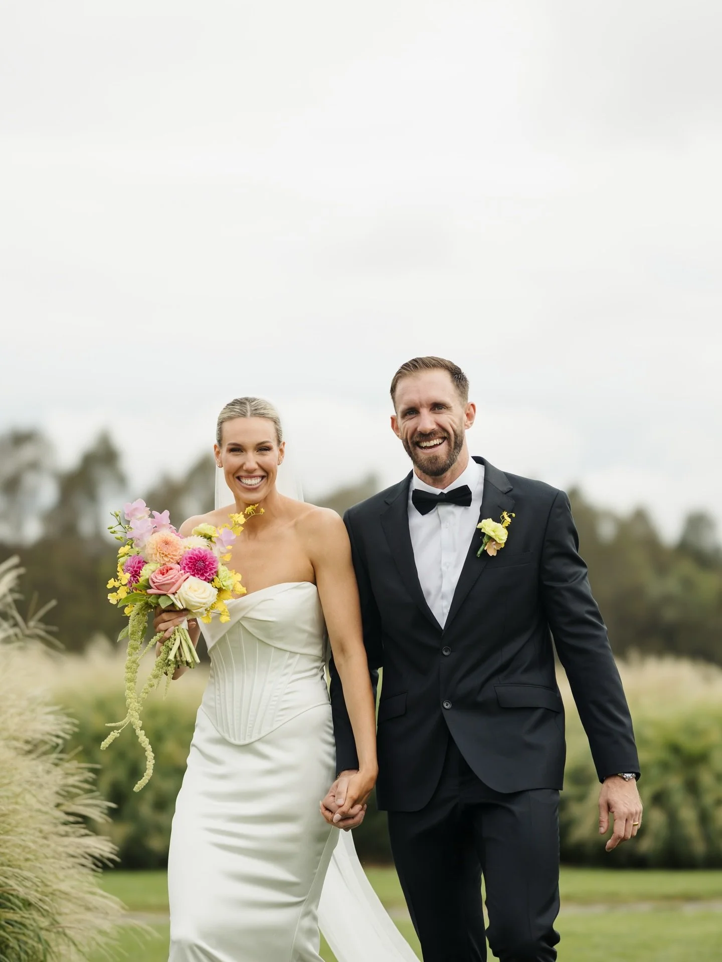 Just married, Michelle &amp; Jesse in their moment ✨

Venue @bendooleyestate 
Photos @michelledellis 
Hair @kaylagossbridal 
Makeup @hayleymcivermakeup