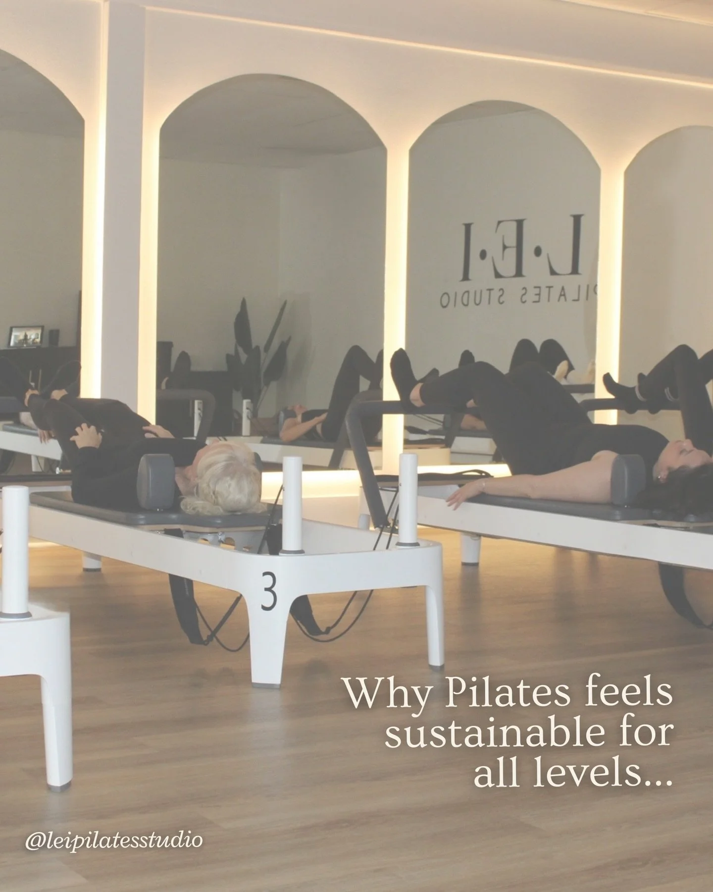 Whether you&rsquo;re just getting started or continuing your routine, Pilates is for you 🤍

Move with us this week at LEI Pilates Studio. Schedule is in Stories.