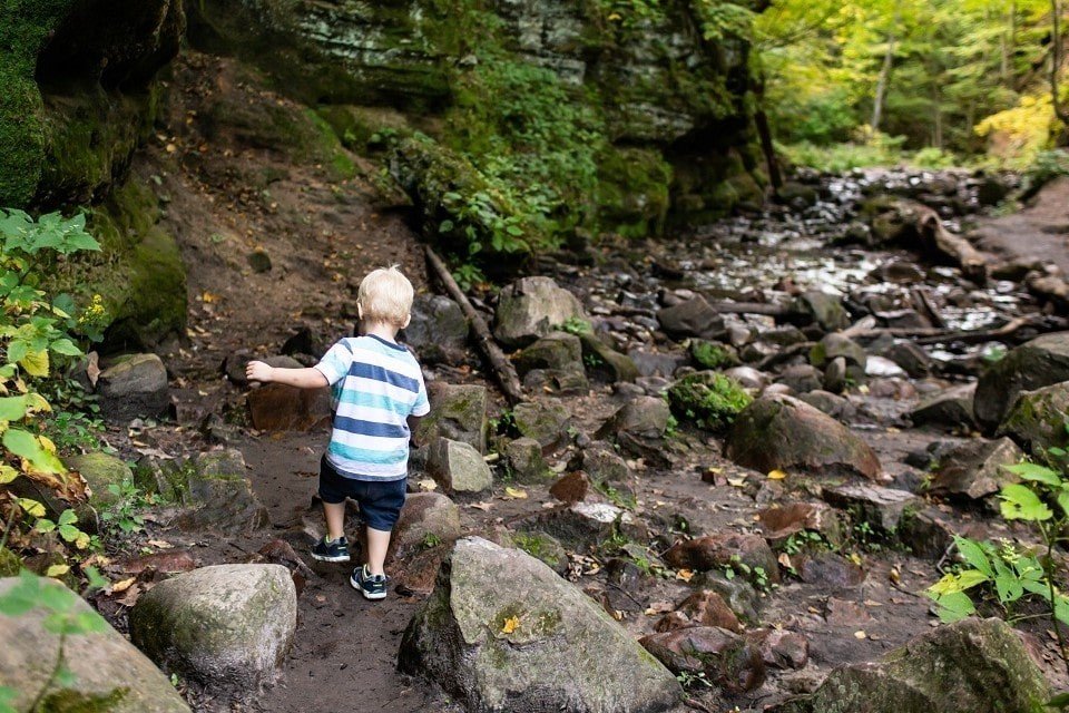 How to Hike with a Toddler