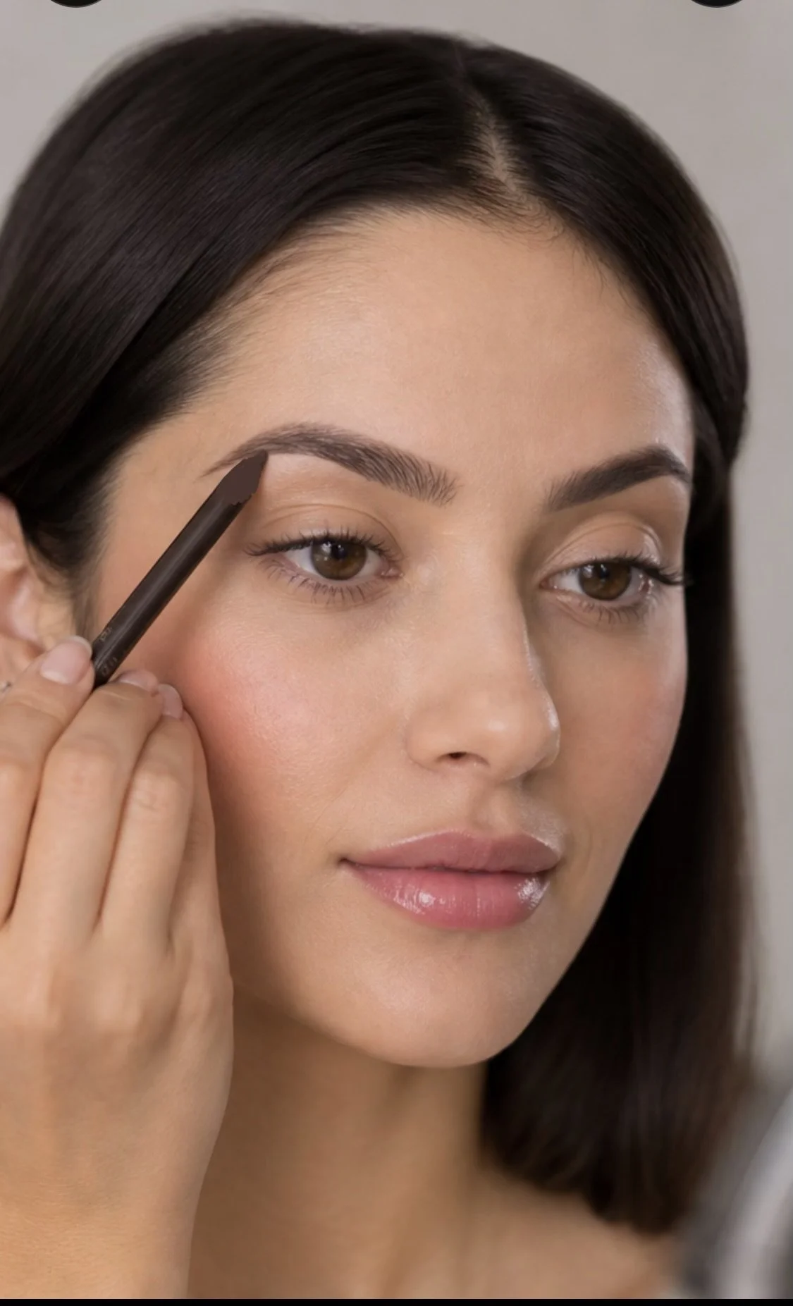 Eyebrows contour waterproof