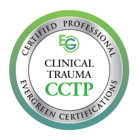 Seal with green and black text reading 'Certified Professional Emergency Certifications' and 'Clinical Trauma CCTP' in the center.