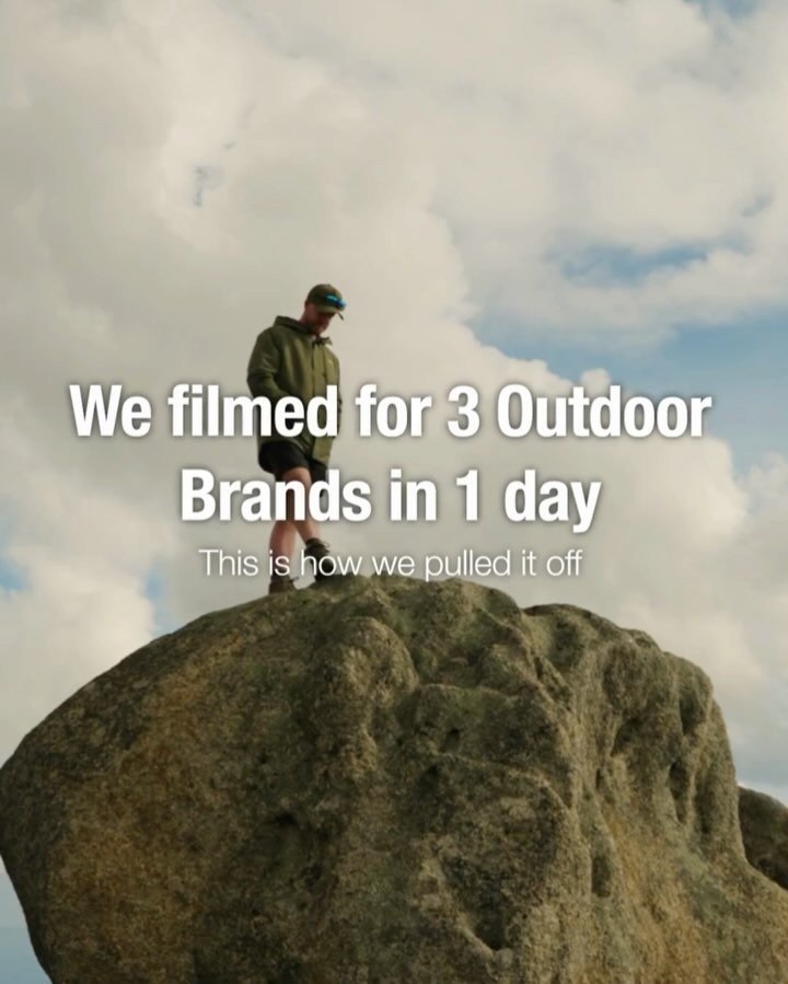 We shot 3 spec ads in 1 day