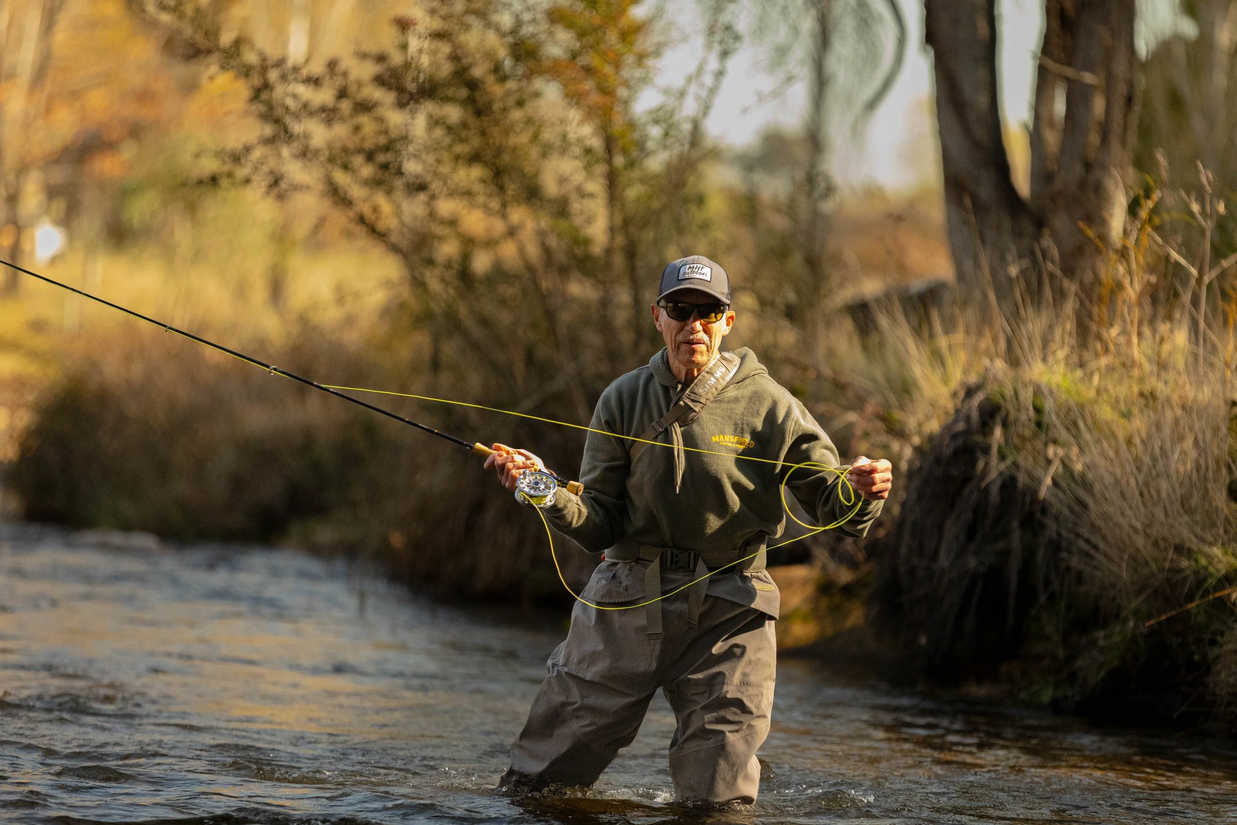 fly fishing in mansfield