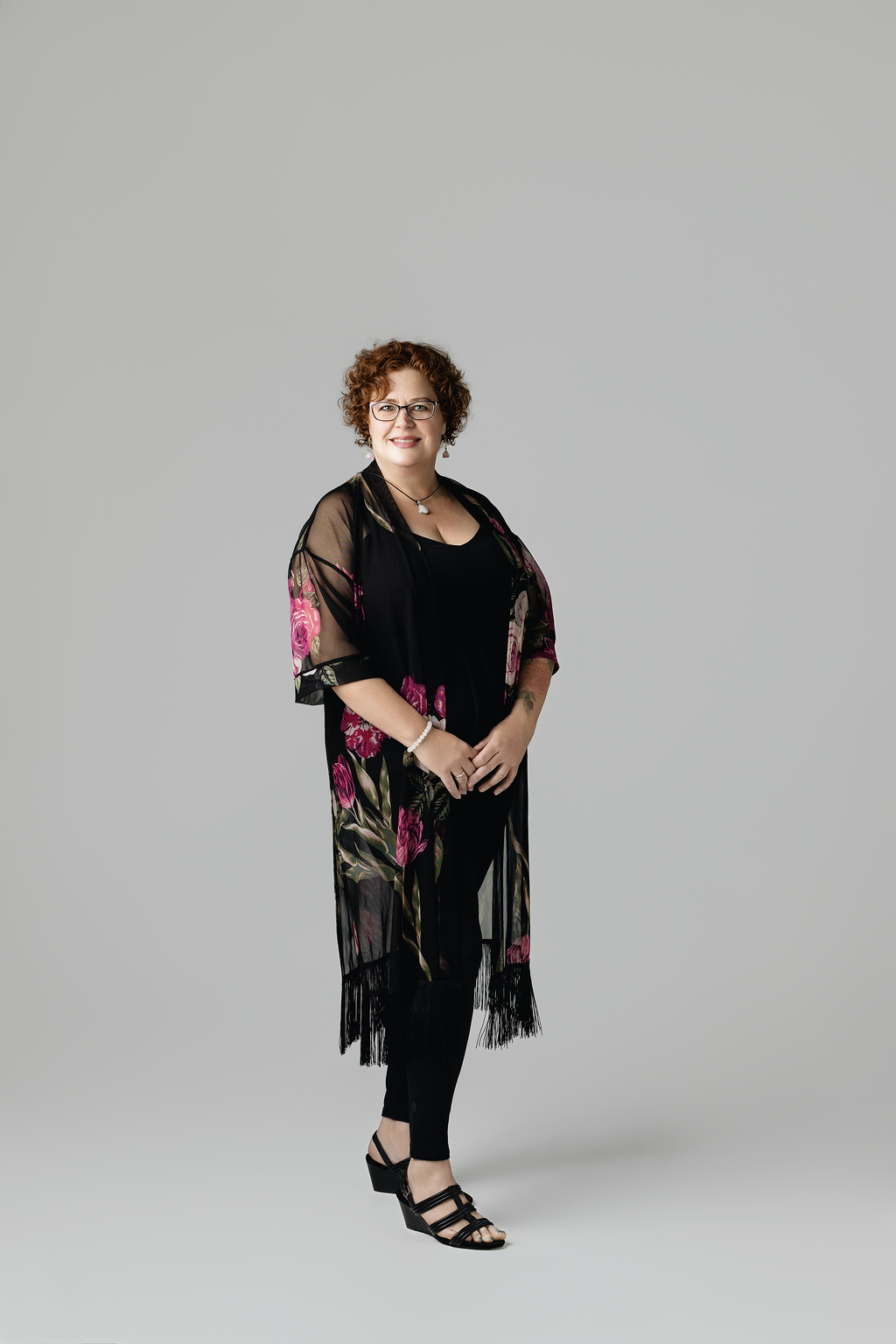 Maureen Becker standing, smile