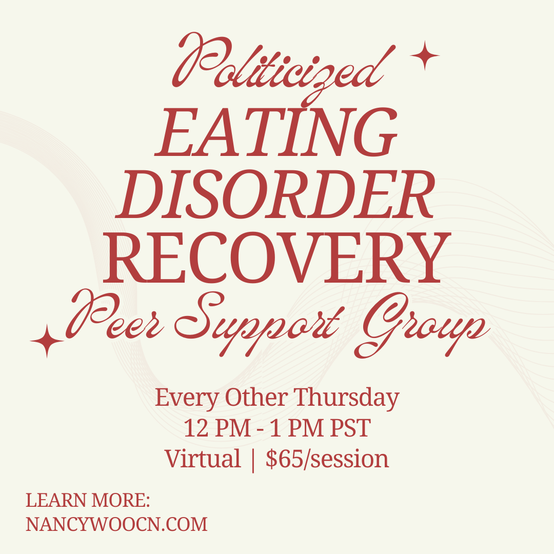Politicized Eating Disorder Recovery Peer Support Group