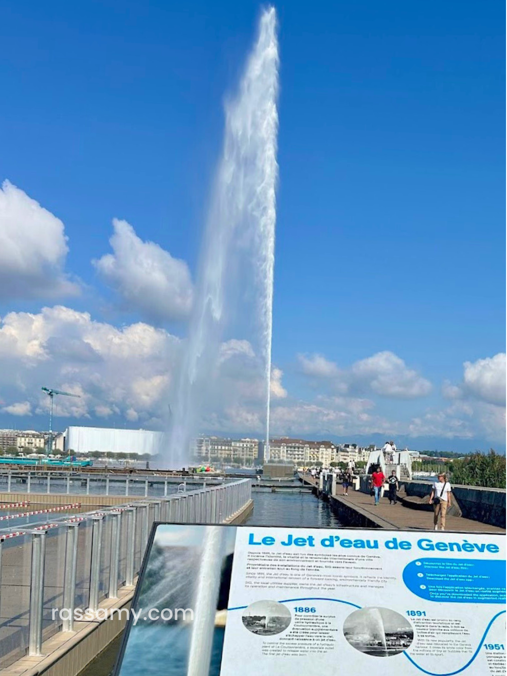 Le Jet d'eau de Geneve