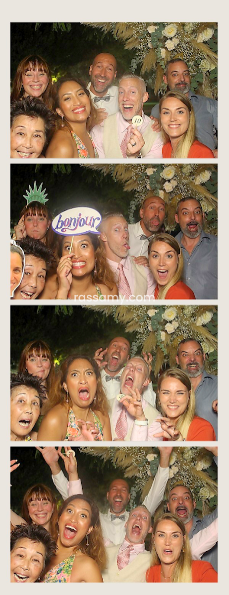 The West Coast Swing table that took home the wedding photo contest win. Winning photo to come!