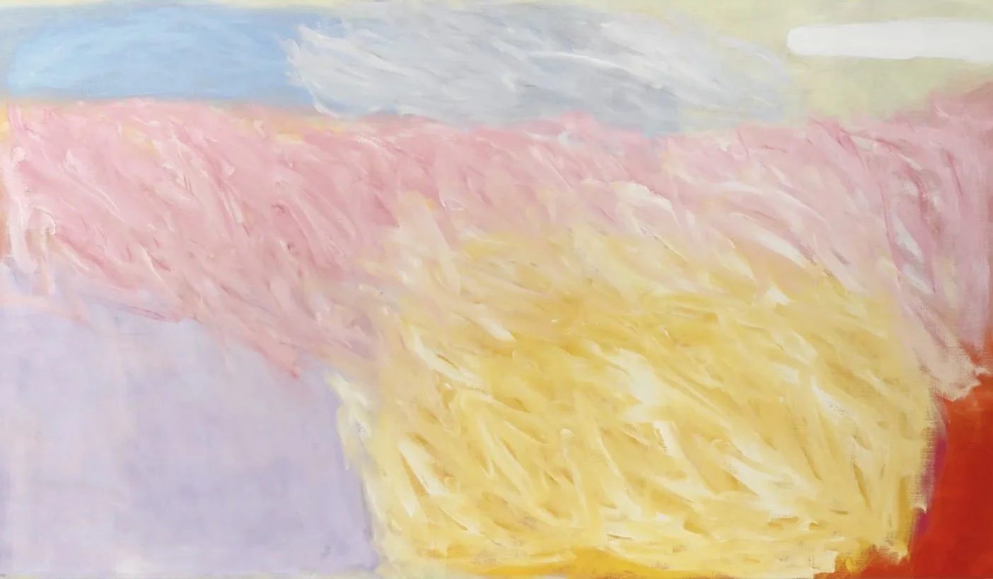 Jongsuk Yoon, Azalea, 2025, oil on canvas, 210 x 360cm