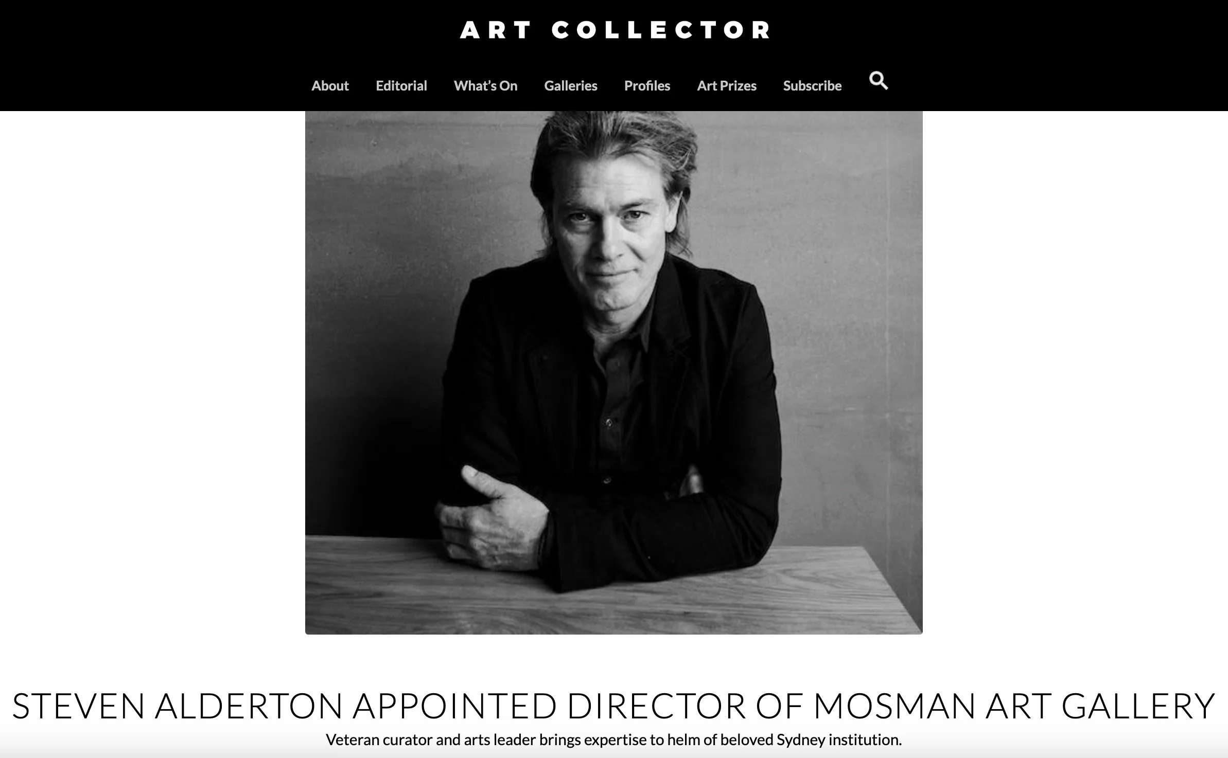 Mosman Art Gallery appointment 