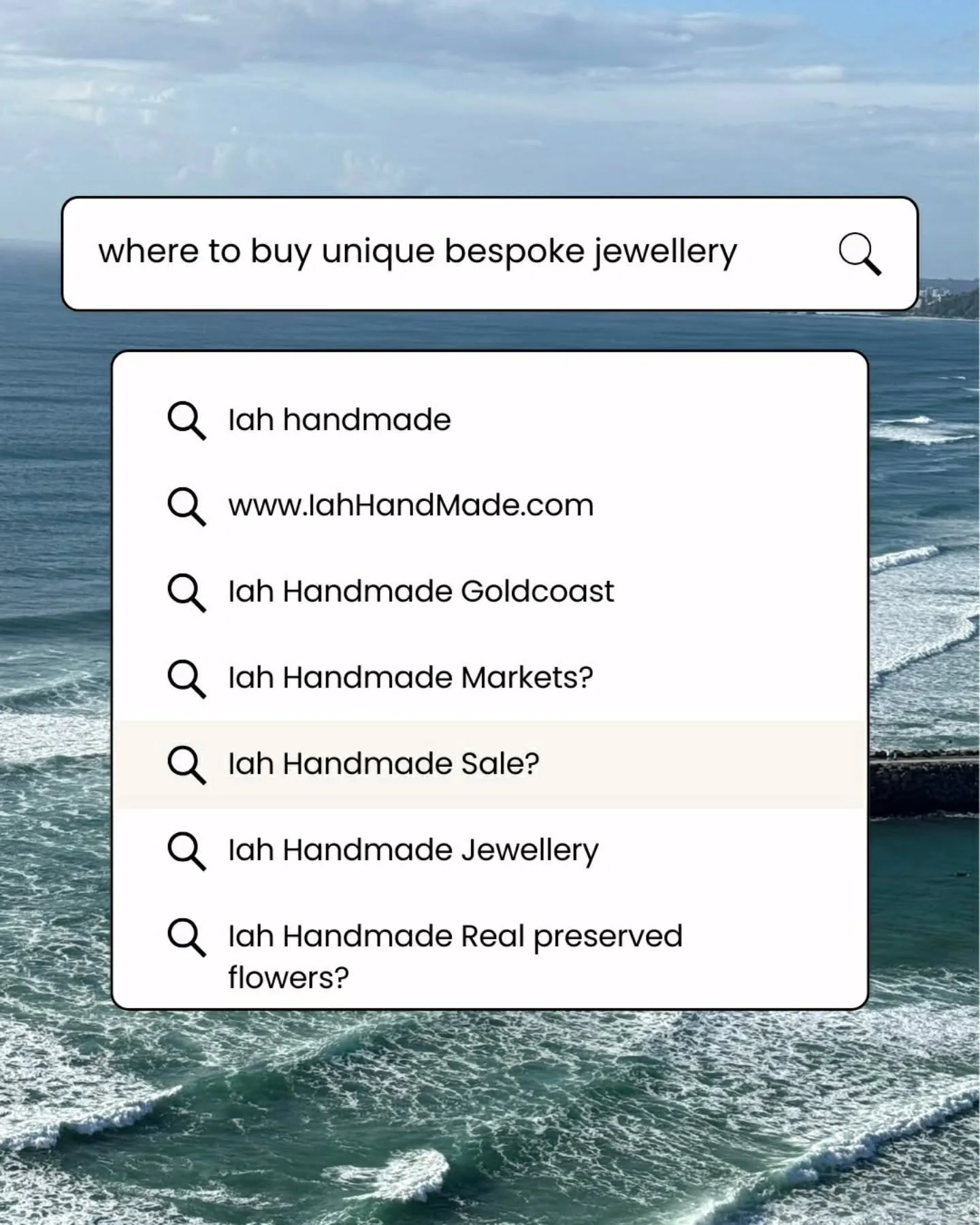 ♡ Or copy this url link and paste it in your browser ♡ 
https://www.iahhandmade.com.au/
▪︎
#goldcoastartist #goldcoastjeweller #smallbusiness #Iahhandmade