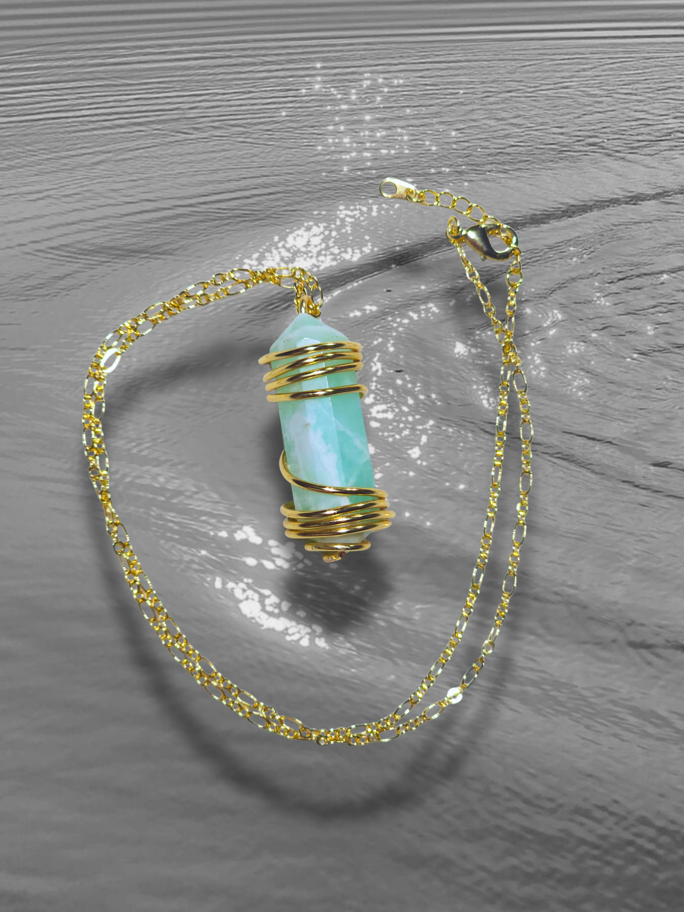 Caribbean Calcite Necklace