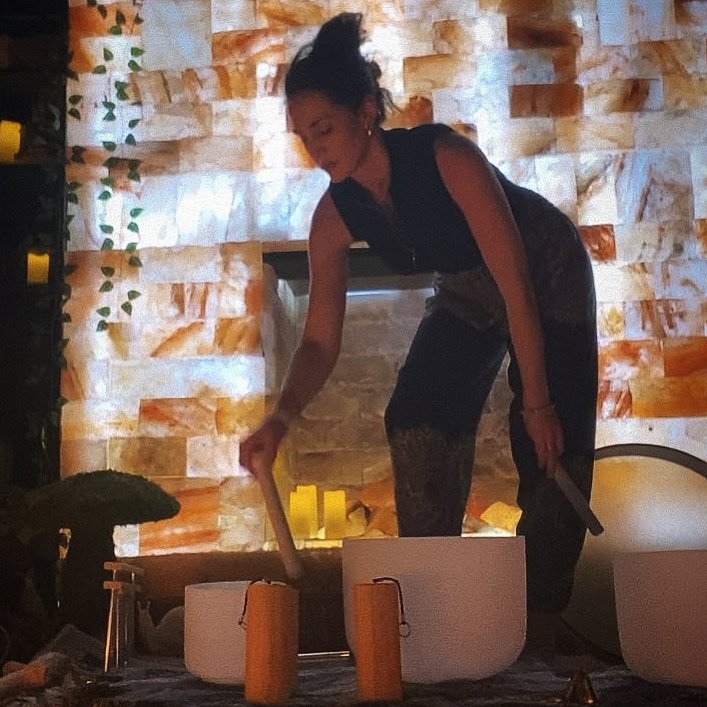 Sound Bowl Experience + Salt Therapy