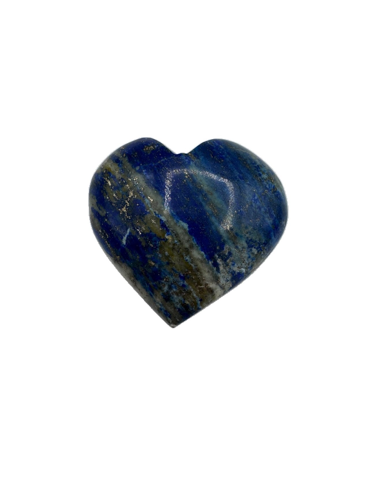 Blue Lapis Lazuli Heart