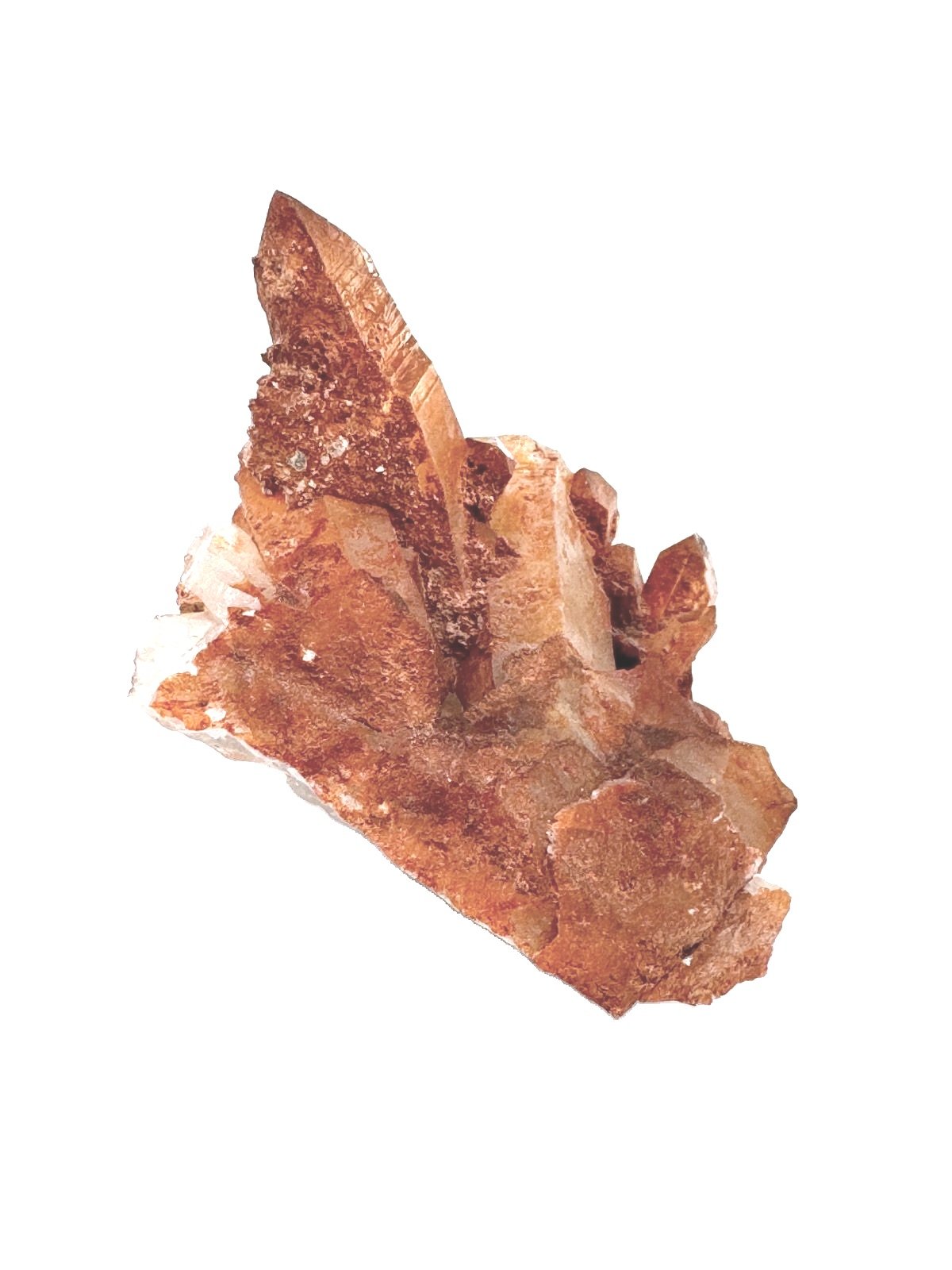 Red Quartz Cluster