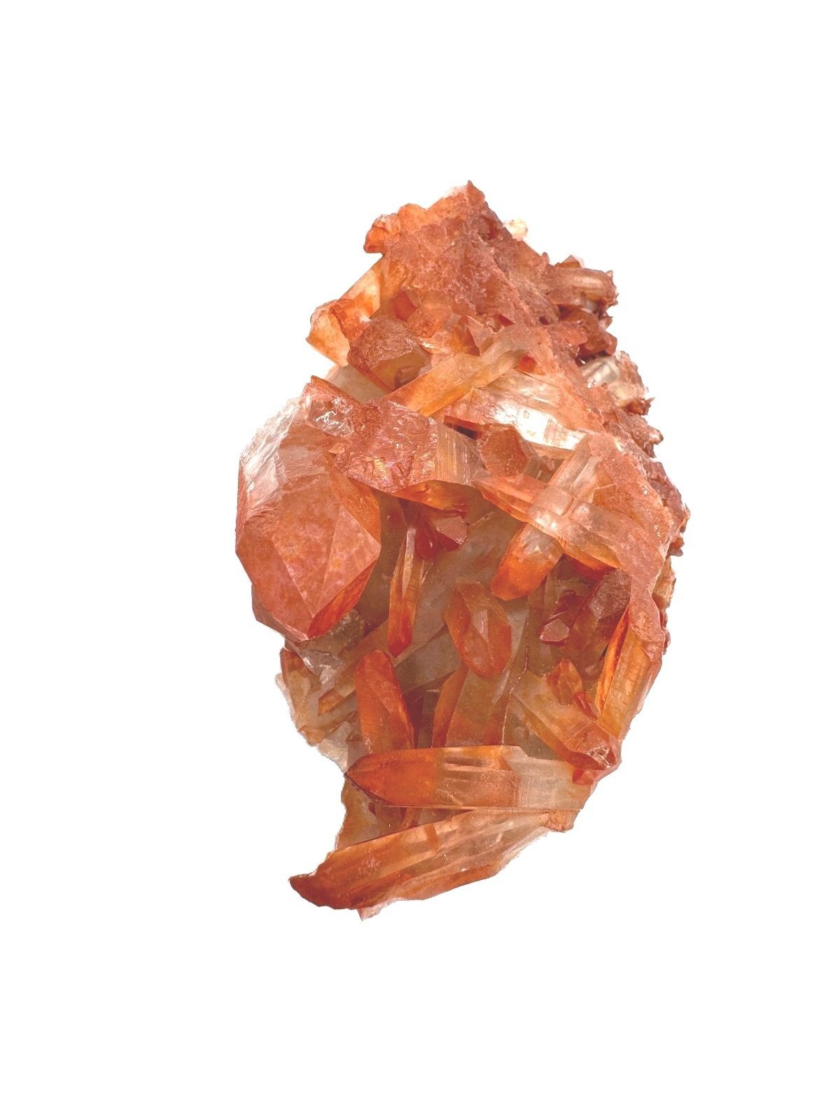Red Quartz Cluster