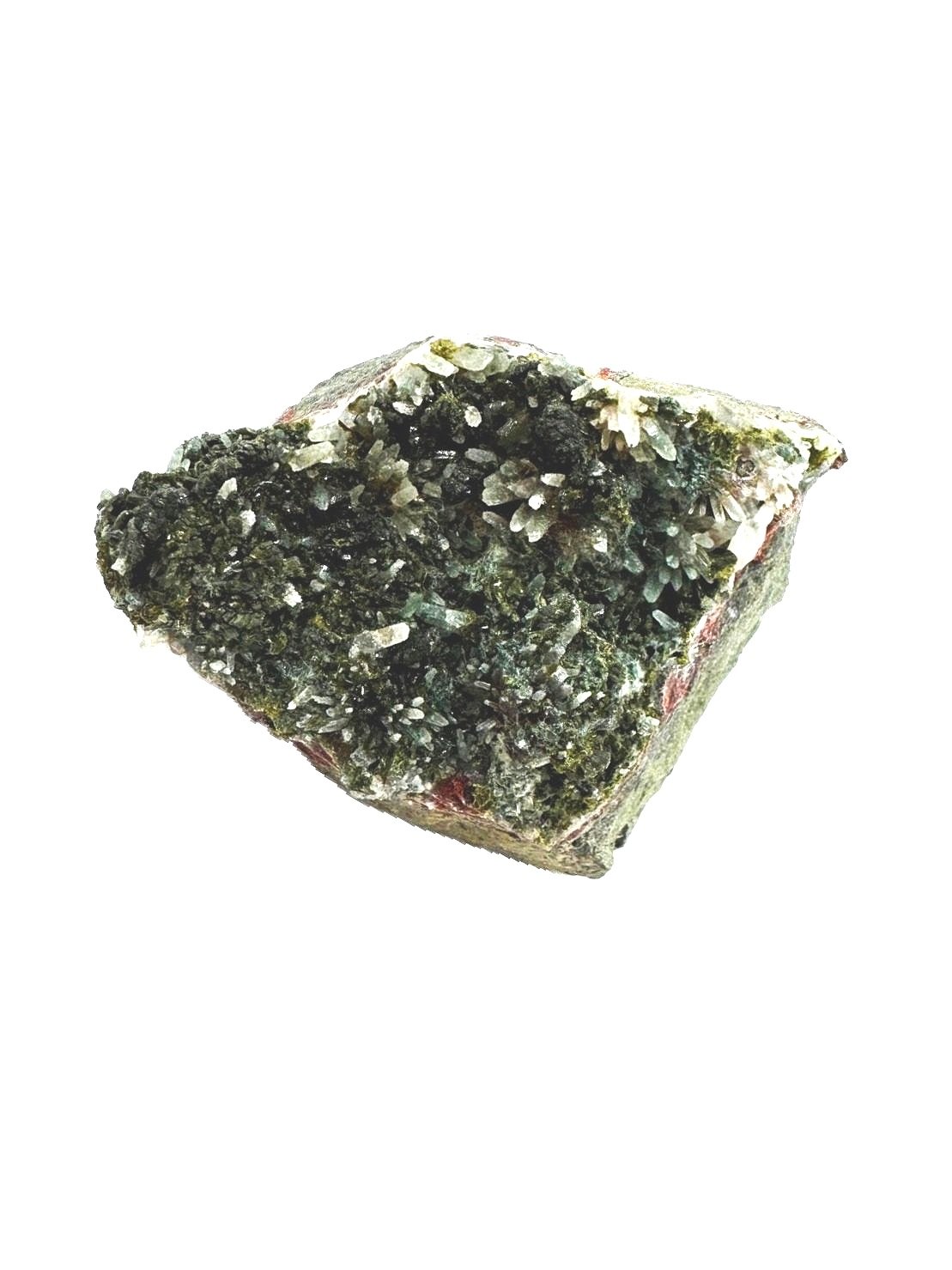 Epidote Cluster quartz