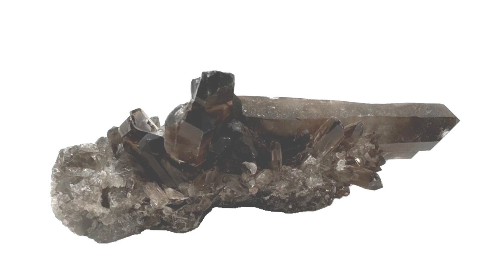 Smokey Quartz Cluster