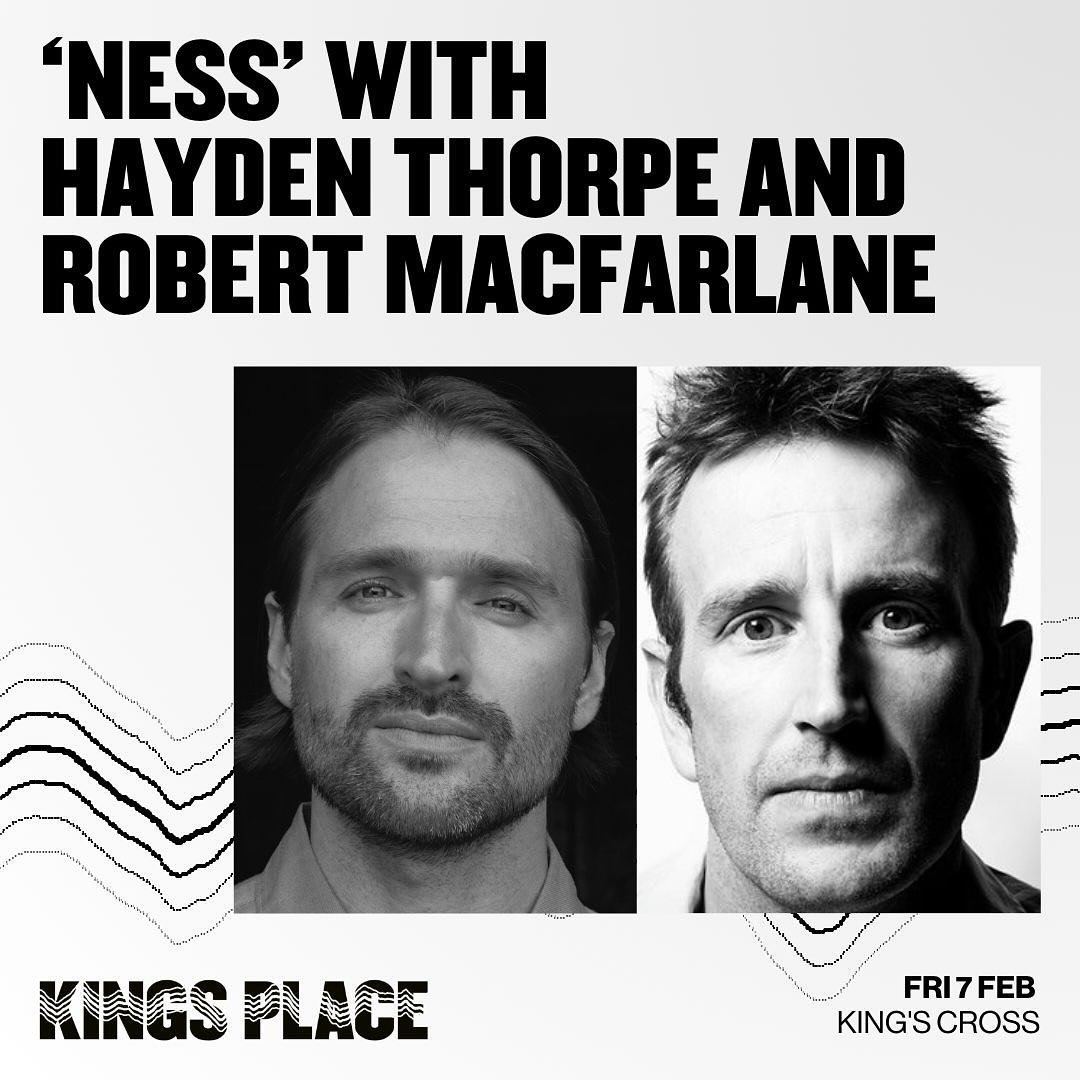 Lots of exciting updates to share, the first of which is that we&rsquo;ve been collaborating on a new sonic interpretation of NESS by @robgmacfarlane and @stanleydonwood, helmed by the majestic musicianship, sharply focussed vocal and songwriting of 