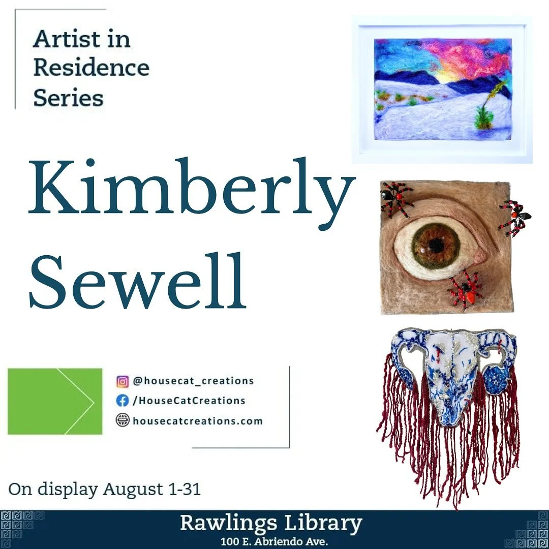 So excited to be working with PCCLD&rsquo;s Rawlings library, makerspace, and archives as their very first Artist in Residence! I will be in the makerspace the first and third weekend of August hosting open studio hours as well as teaching a few adul