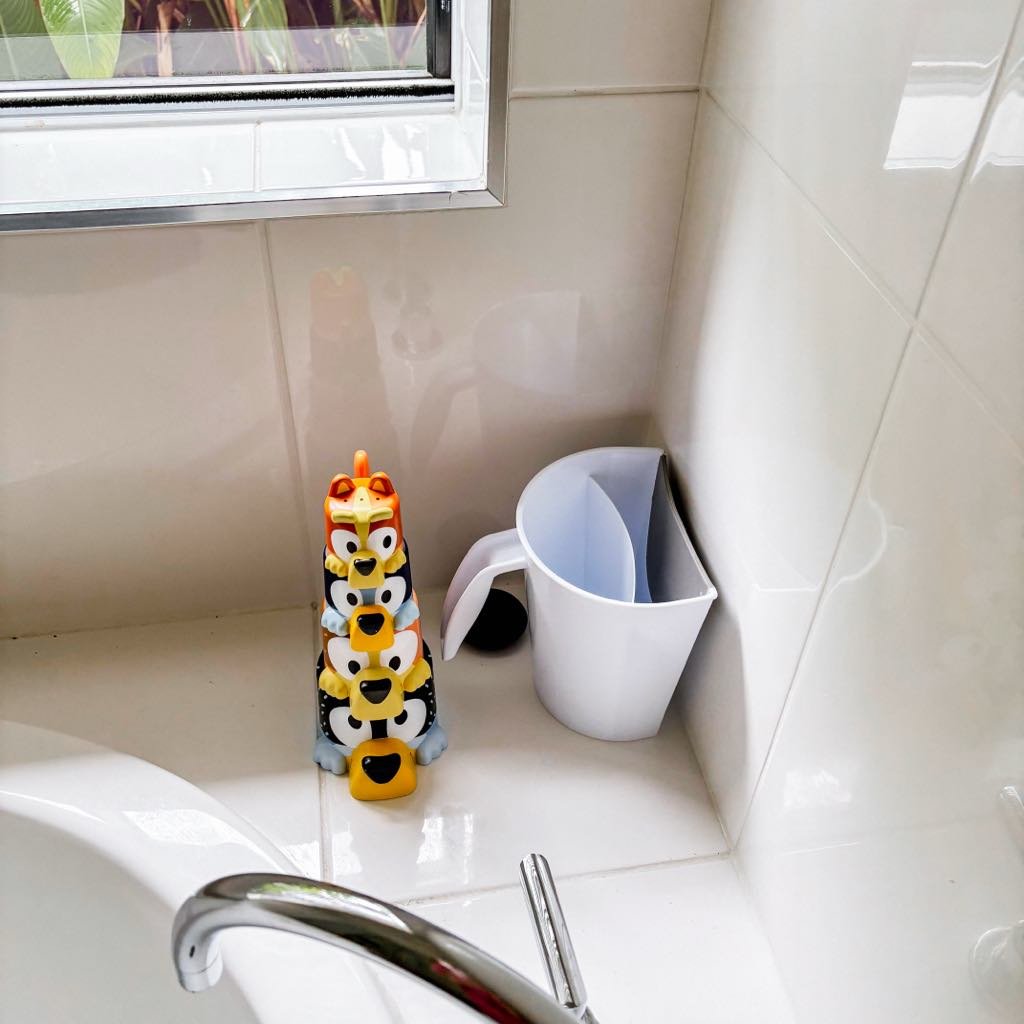 Bluey makes bath time a bit more fun!
