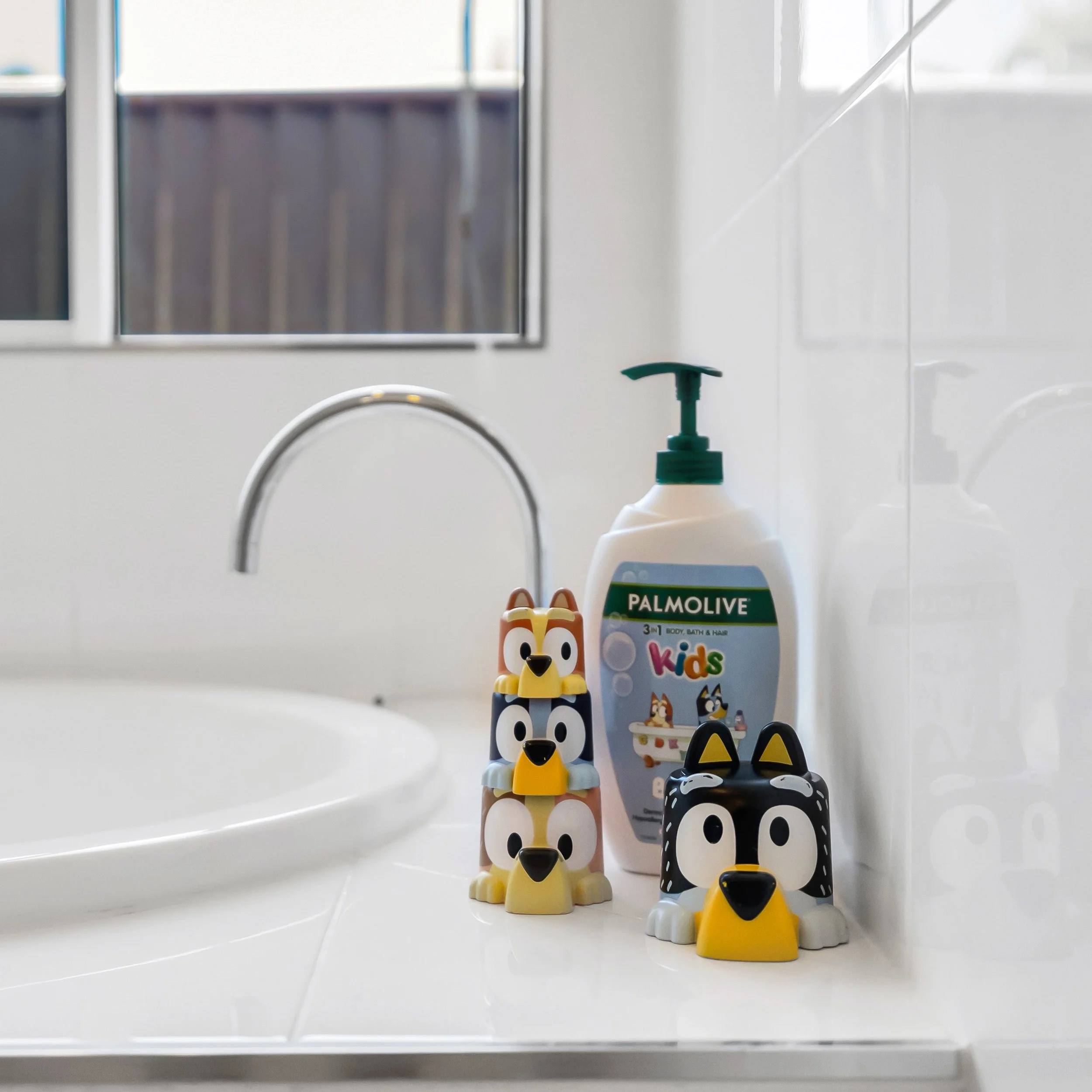 Bluey makes bath time a bit more fun!