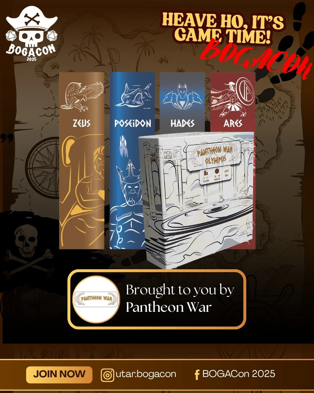 To our Dearest Mortals, 
With a Triumphant Asian Boardgame Festival is over, comes a new stage to play. 

So come to this year's Bogacon, where University Tunku Abdul Rahman host their annual game festival of the year. 

We await you for your bravery