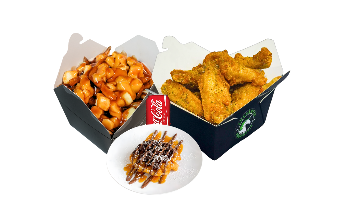 Best Poutine In GTA, Best Poutine, Poutine Near Me, Poutine, Fusion Food, Fusion Poutine, Quebec Style Poutine, Quebec Poutine Near Me, Popcorn Chicken, Jerk Chicken, Best Restaurant near me, Combo Offers, Chicken, French Fries, Desserts, Sweets.