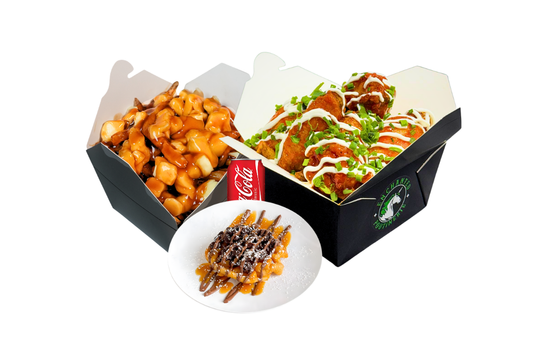Best Poutine In GTA, Best Poutine, Poutine Near Me, Poutine, Fusion Food, Fusion Poutine, Quebec Style Poutine, Quebec Poutine Near Me, Popcorn Chicken, Jerk Chicken, Best Restaurant near me, Combo Offers, Chicken, French Fries, Desserts, Sweets.