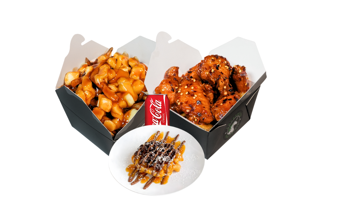 Best Poutine In GTA, Best Poutine, Poutine Near Me, Poutine, Fusion Food, Fusion Poutine, Quebec Style Poutine, Quebec Poutine Near Me, Popcorn Chicken, Jerk Chicken, Best Restaurant near me, Combo Offers, Chicken, French Fries, Desserts, Sweets.