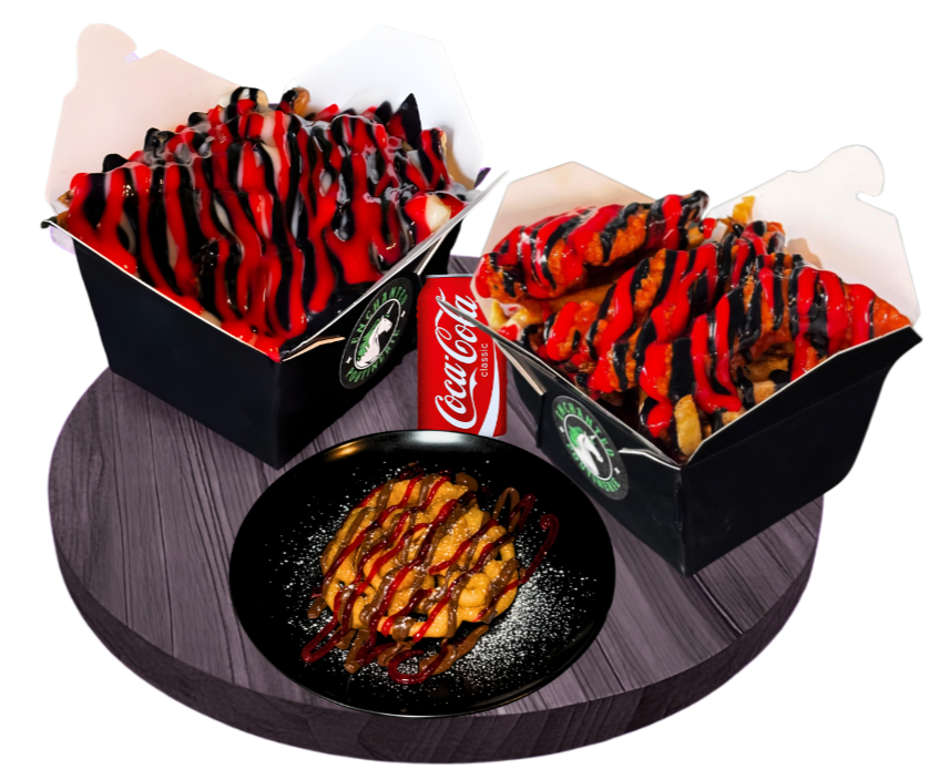 Stranger Things, Stranger Things Menu, Upside Down, Upside Down Poutine, 11's Fingers, Stranger Things Special,Vecna Themed Menu,Stranger Things Themed Food, Sranger Things Special Food, Netflix Show Menu,Eleven Inspired Snacks,Eleven Fingers