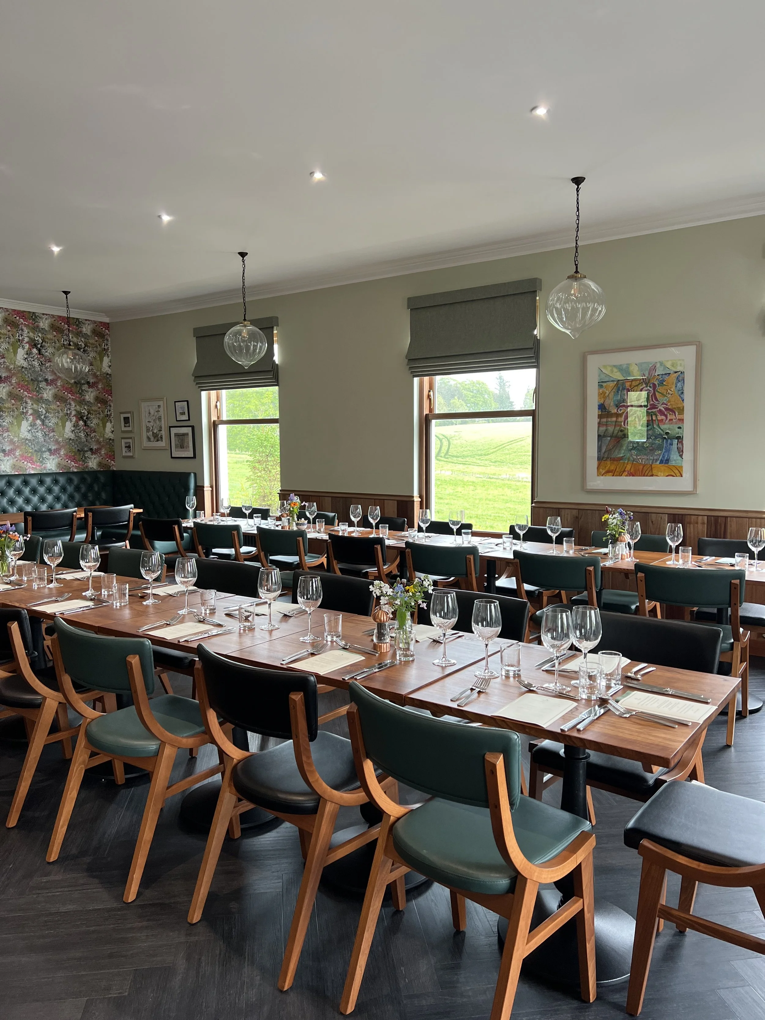 New look for Saplinbrae's Dining Room