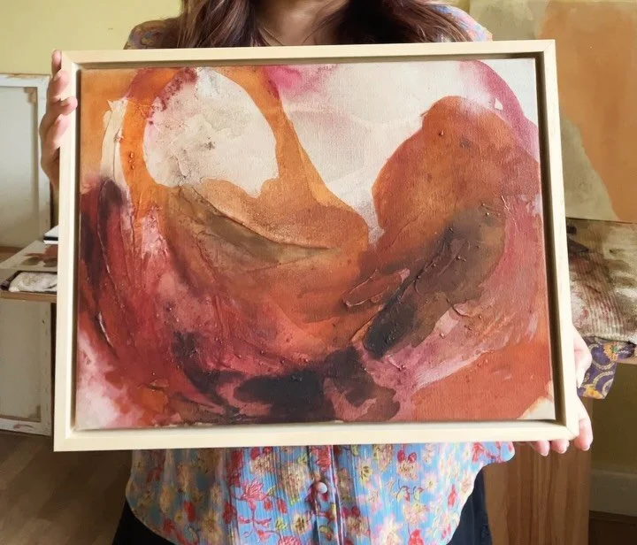 This is your gentle reminder (mine too):
Celebrate the pieces that speak to you.

Hereafter is one of those for me and I don&rsquo;t share it enough. 

A quiet wink from the Universe. 
Layers I didn&rsquo;t rush. A feeling I trusted.
The kind of work