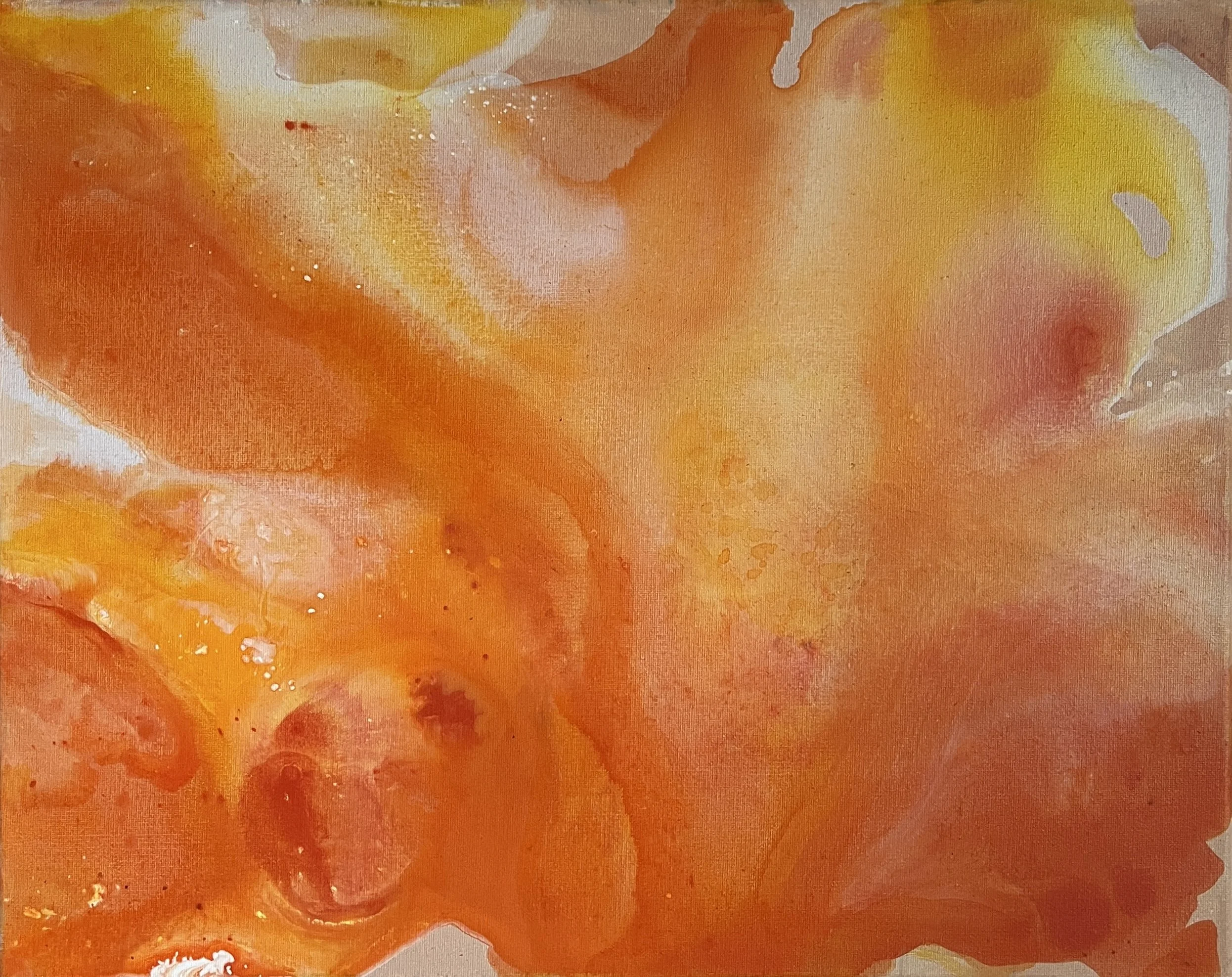 Rozkwit II (polish for the act of blooming), 2025, available framed 43.7x53.9