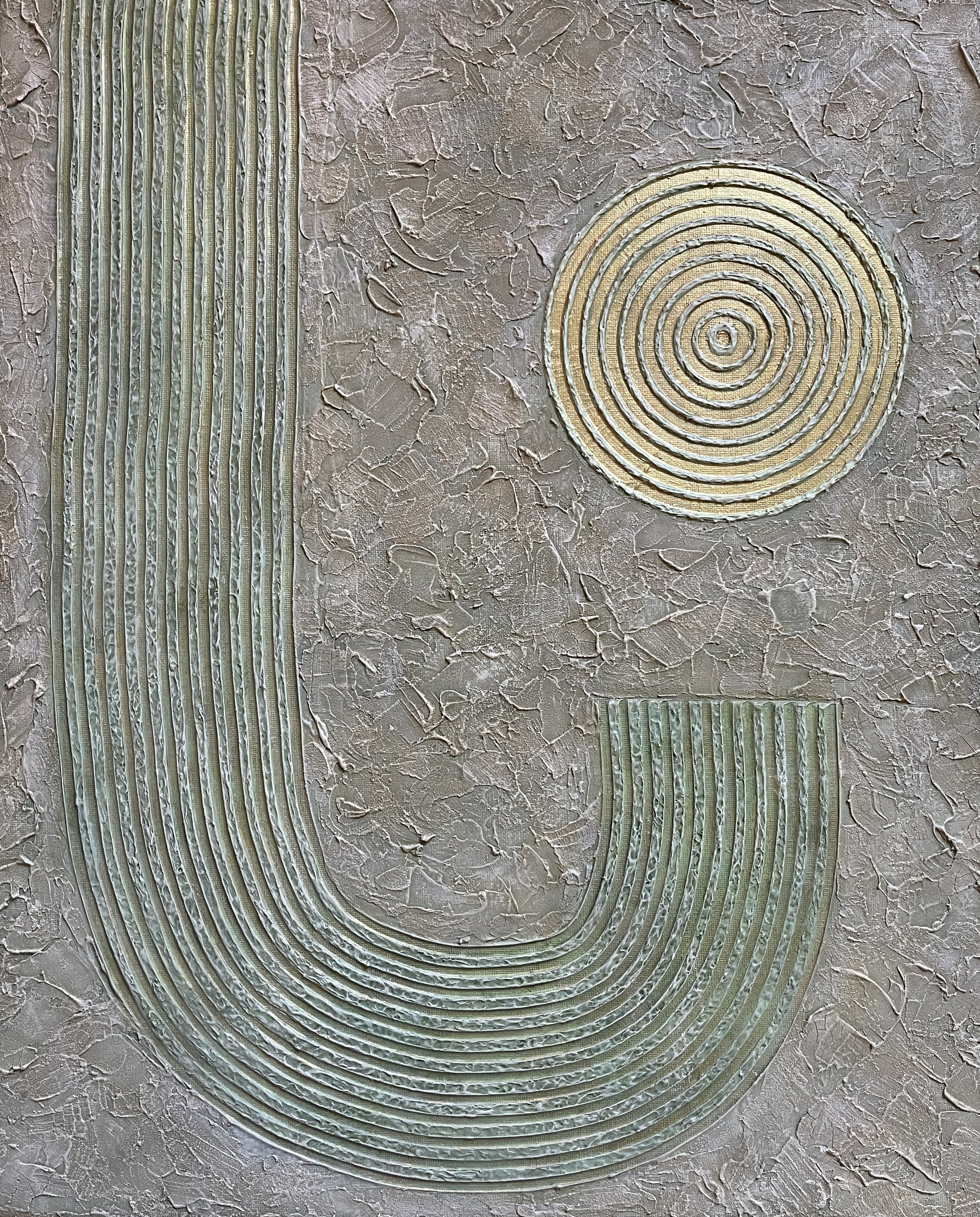 Point In Time, acrylic on canvas,
2023, 51x41cm, available