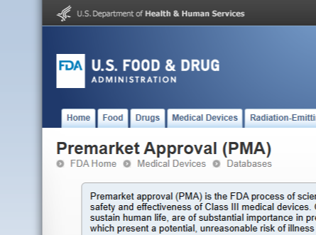 FDA Premarket Approval (PMA)
