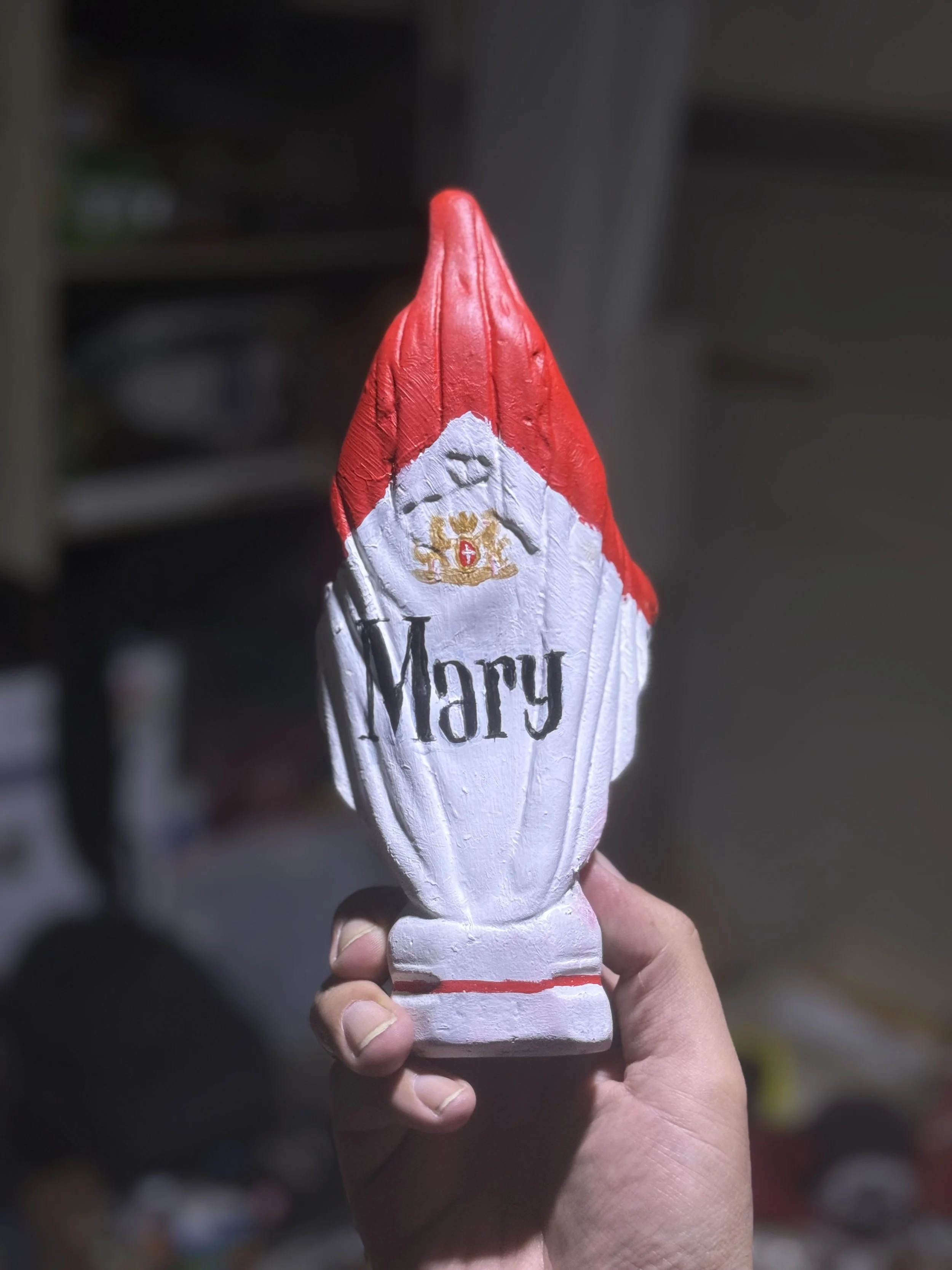 Mary Marlboro Statue 