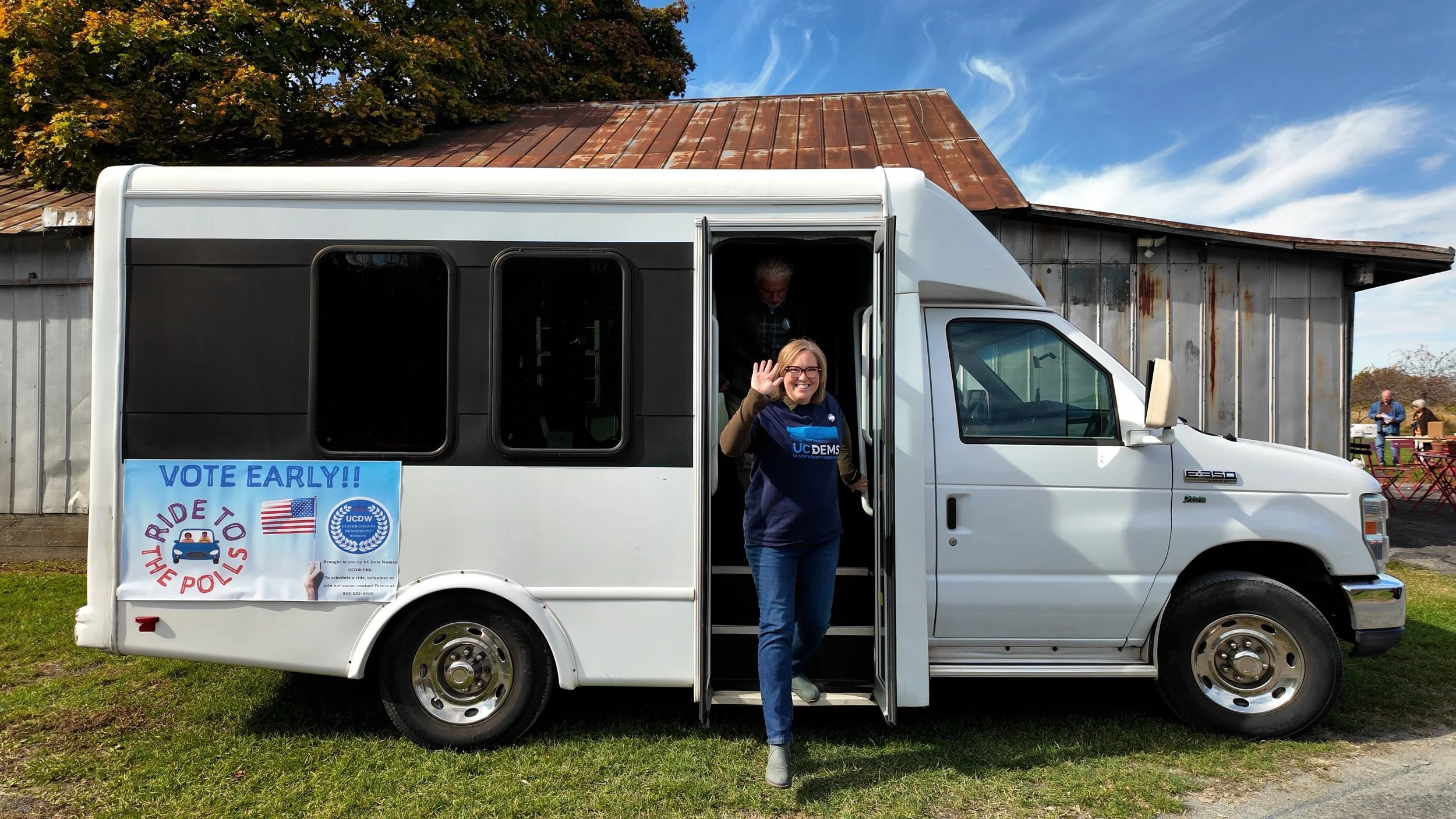 WANT TO VOTE EARLY? NEED A RIDE TO THE POLLS? PLEASE CONTACT THE UCDW! 

We are offering FREE rides to get you to the various polling places throughout Ulster County during the early voting period from October 24th through November 1st, 2026!

Fill o