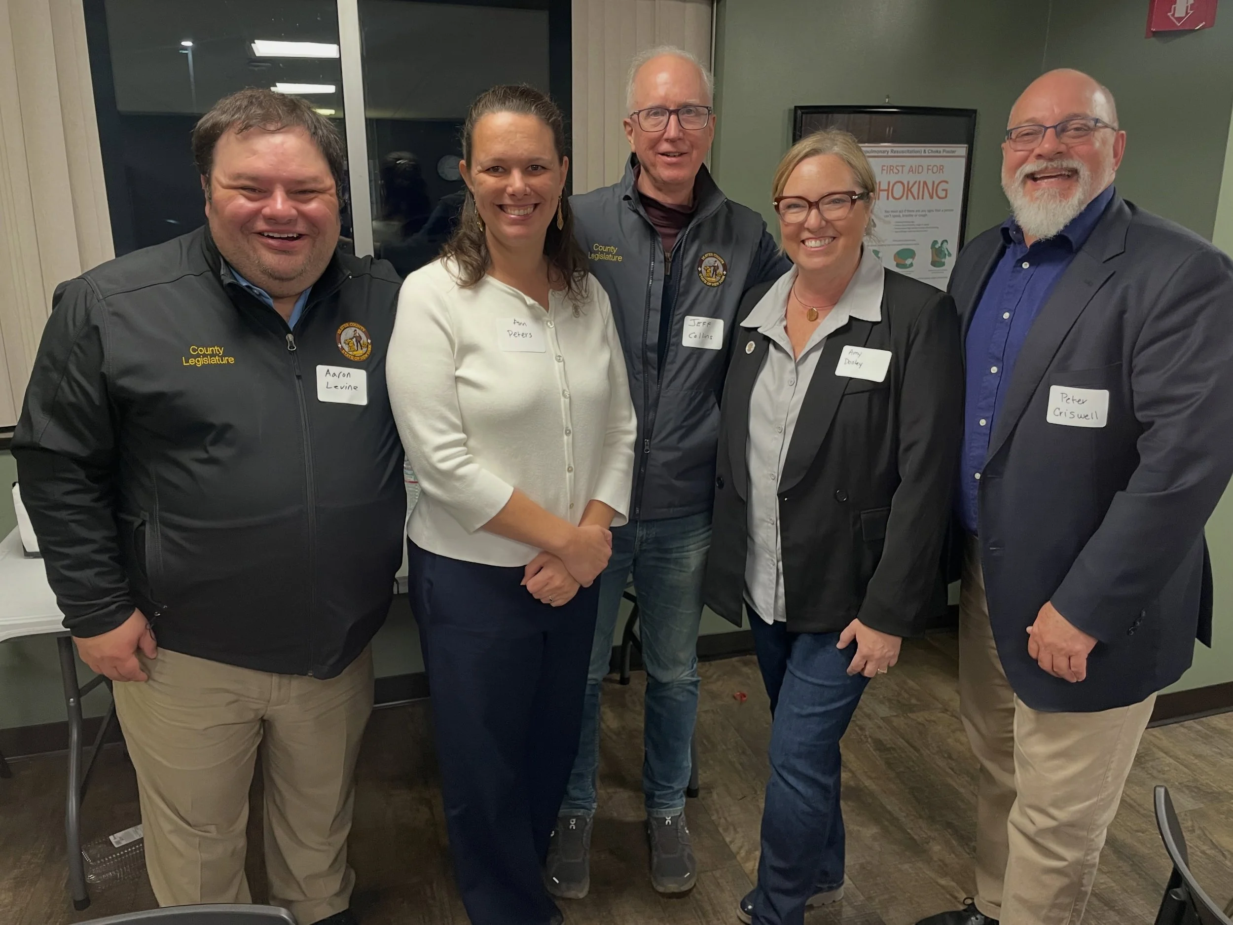 Thank you to Joe and Jim Ferraro of Elna Magnetics for hosting our Ulster Strong/Legislative forum tonight. It was so great to tour your facilities and learn about what you do. 

The legislature has had a series of meetings with business leaders acro