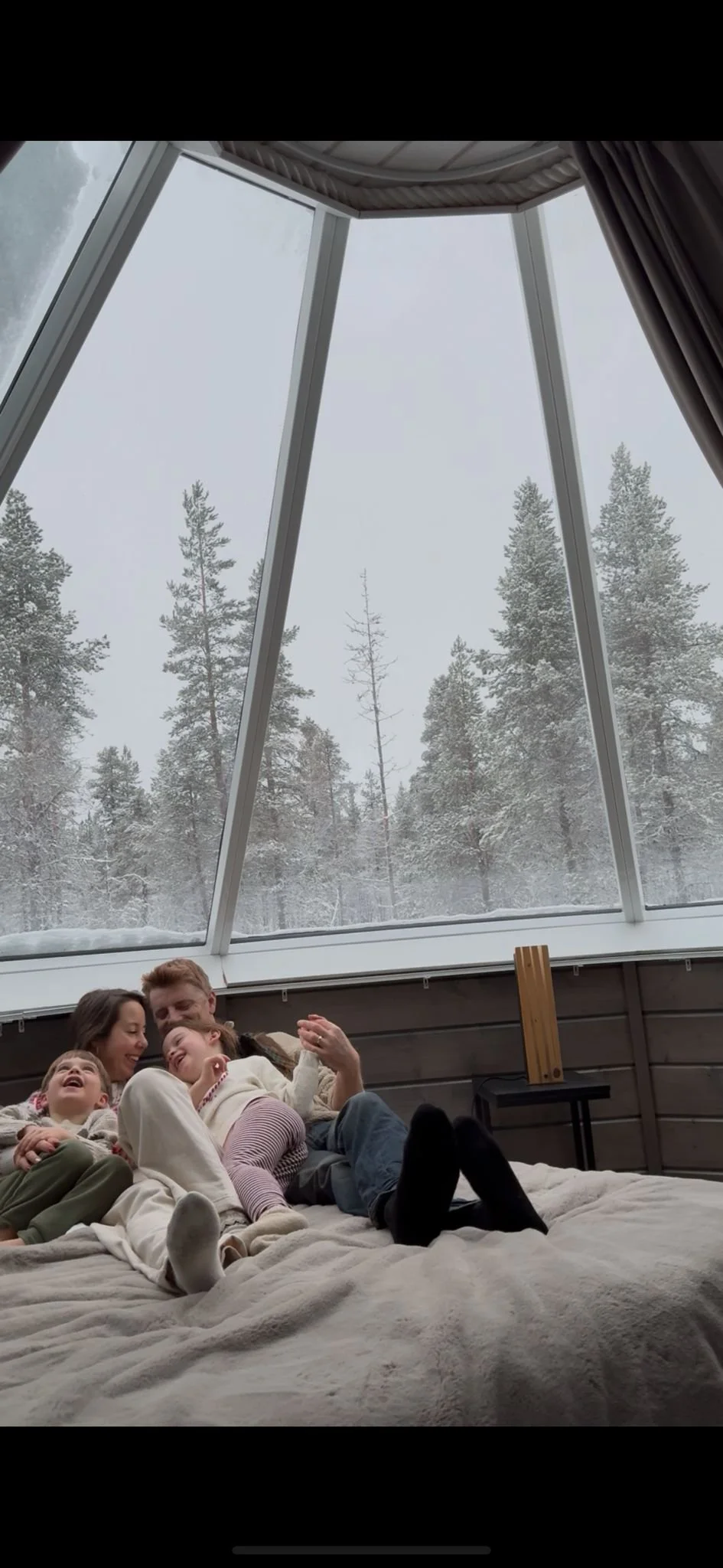 Aurora Cabin, Lapland Trip with Kids