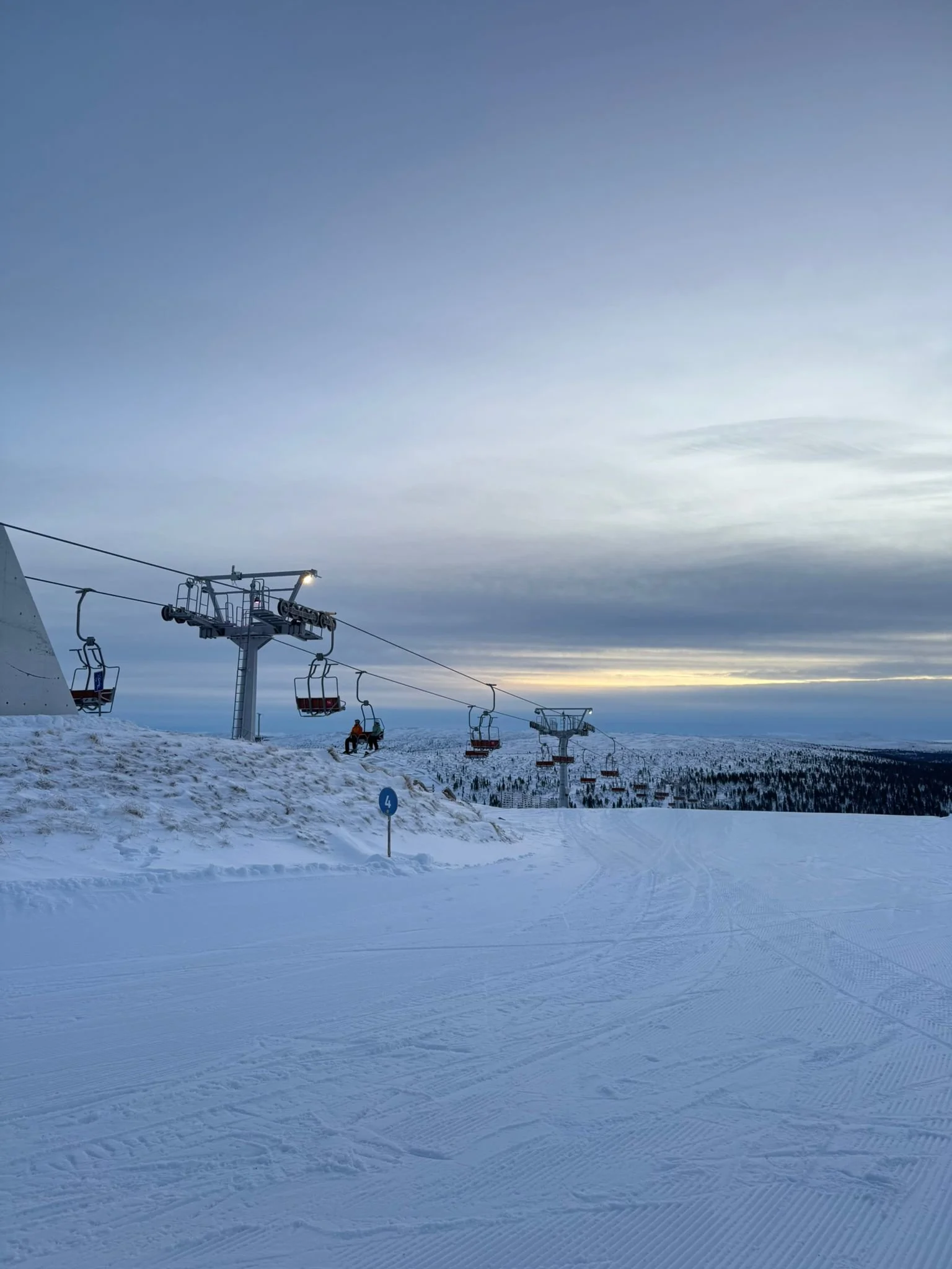 Saariselka Chair Lift, Finland