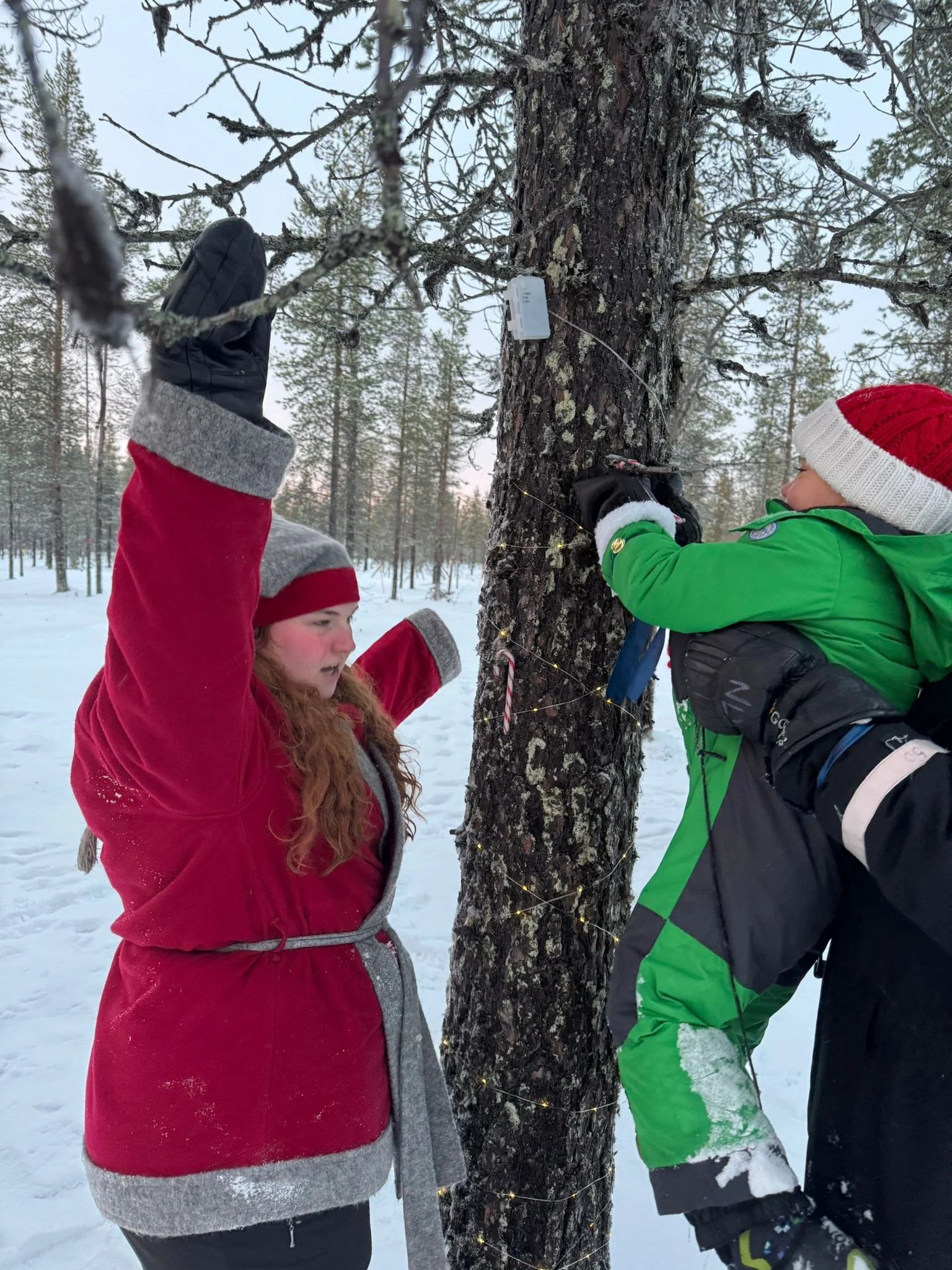 Searching for Santa, Northern Lights Village Saariselka